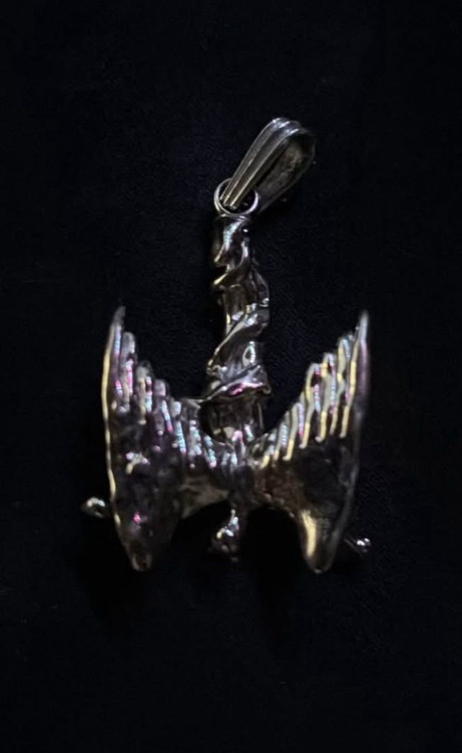 Other Hard Jewelry Fallen Angel Pendant (Sterling Silver) Size ONE SIZE - 2 Thumbnail