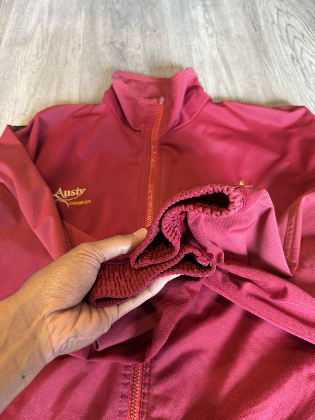 Vintage VINTAGE AC MILAN BIG LOGO JACKET Size US XL / EU 56 / 4 - 8 Thumbnail