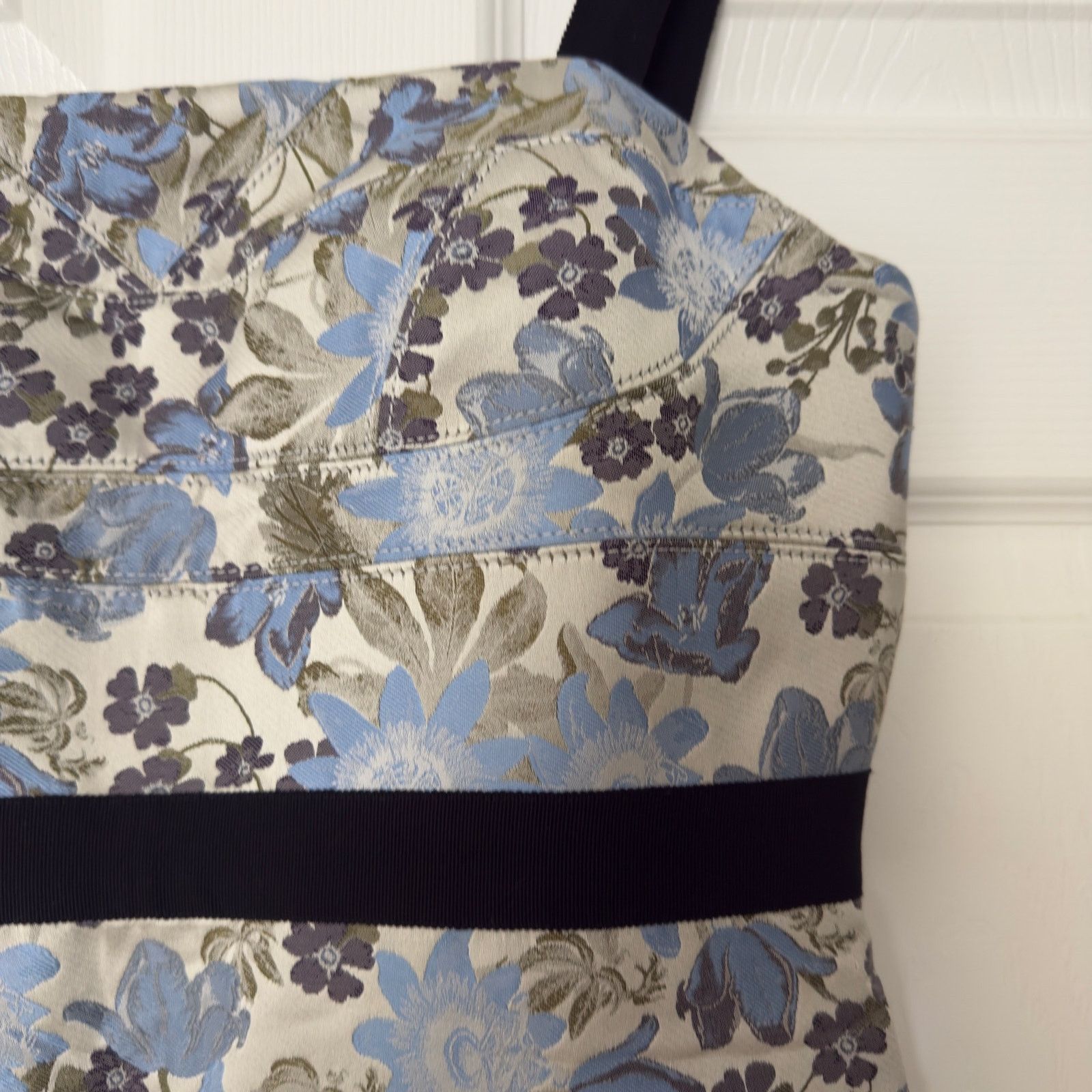 Erdem NWT ERDEM Eunice Jacquard Knee Length Dress - Sz 8 US Size M / US 6-8 / IT 42-44 - 4 Thumbnail