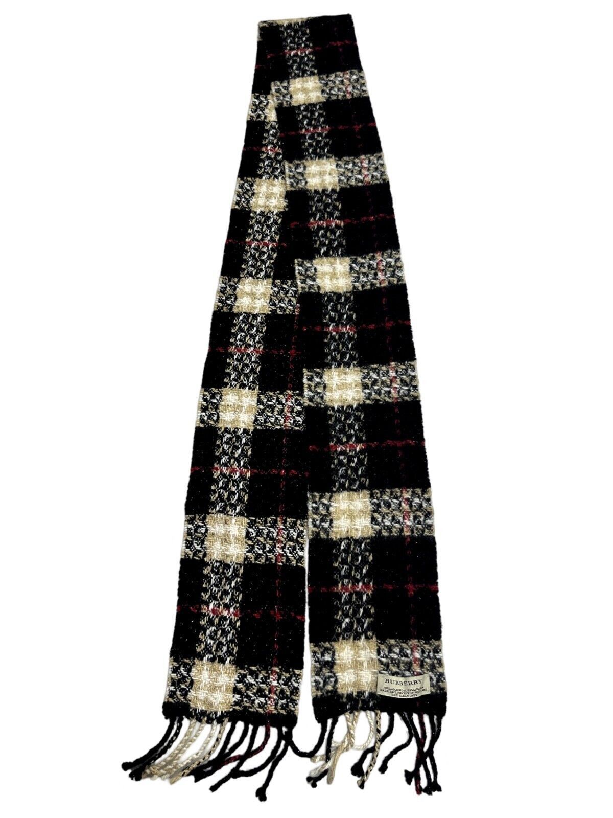 Burberry Burberry Authentic Unisex Scarf 75%Lambswool 25%Angora Size ONE SIZE - 1 Thumbnail