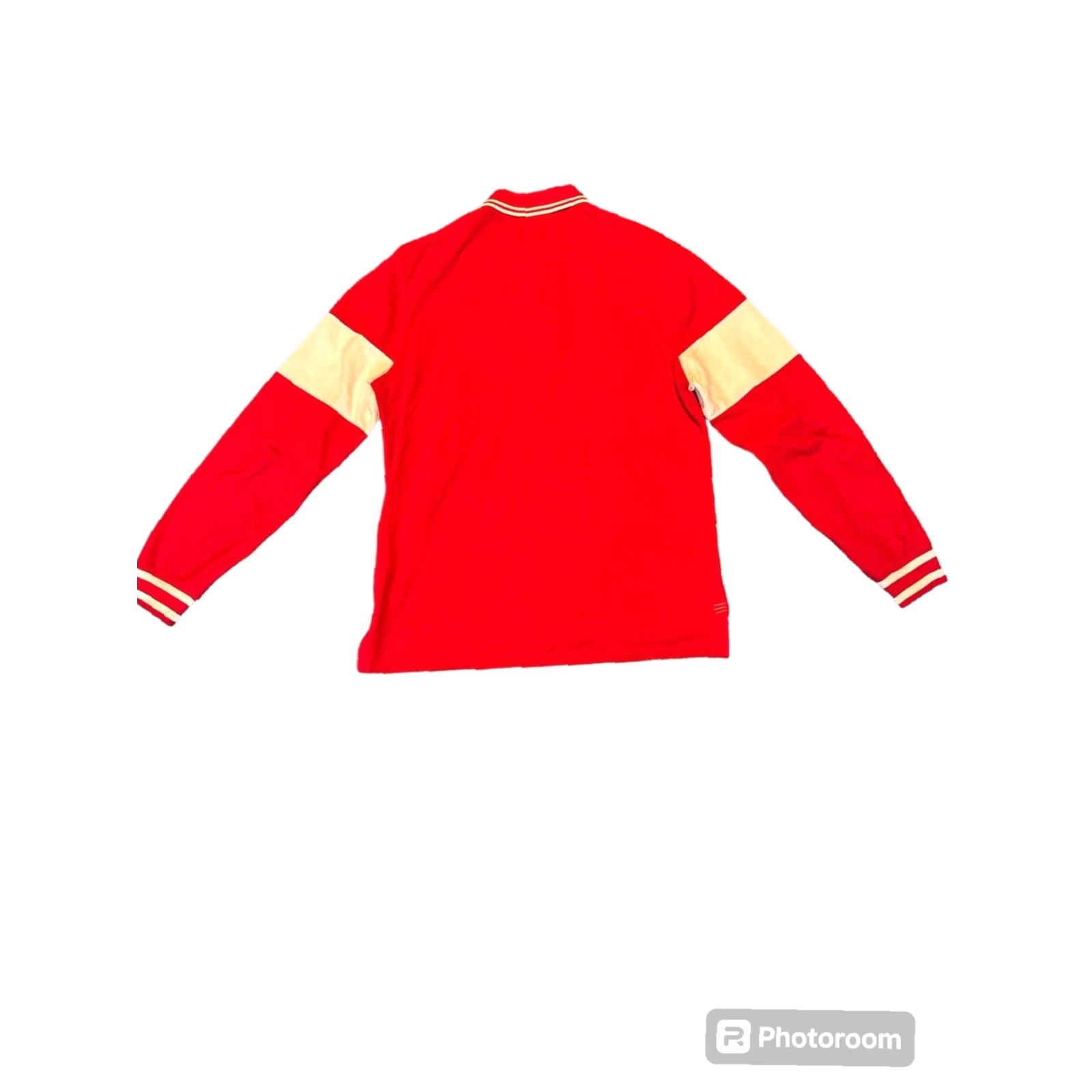 Ralph Lauren VINTAGE Ralph Lauren Rugby Shirt Mens XL Red Long Sleeve Embroidered Collared Button-Up Classic 90s Size US XL / EU 56 / 4 - 5 Thumbnail