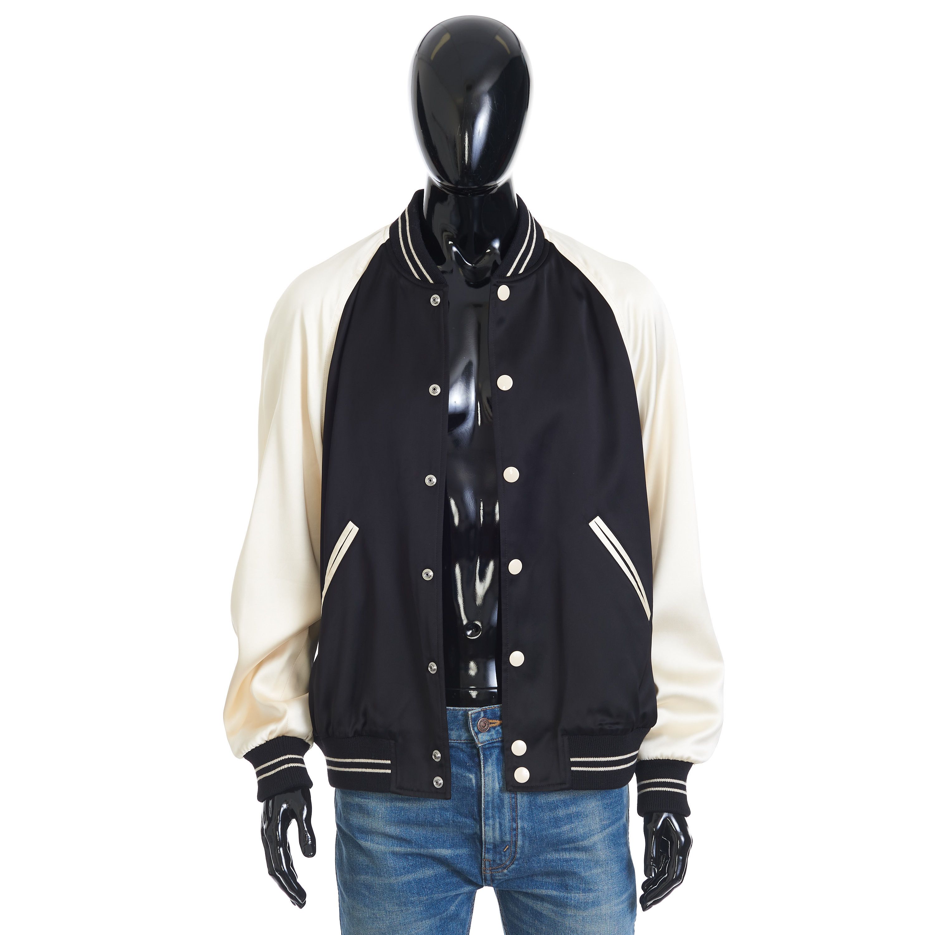 Celine x Ed Boner Teddy Jacket In Satin “Lost Paradise” Size 48 Size US M / EU 48-50 / 2 - 1 Thumbnail