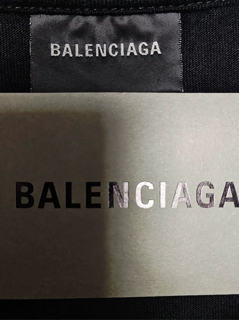 Balenciaga Balenciaga 23 SS Graffiti Splash Ink Double B Print Washed Size US XL / EU 56 / 4 - 5 Thumbnail