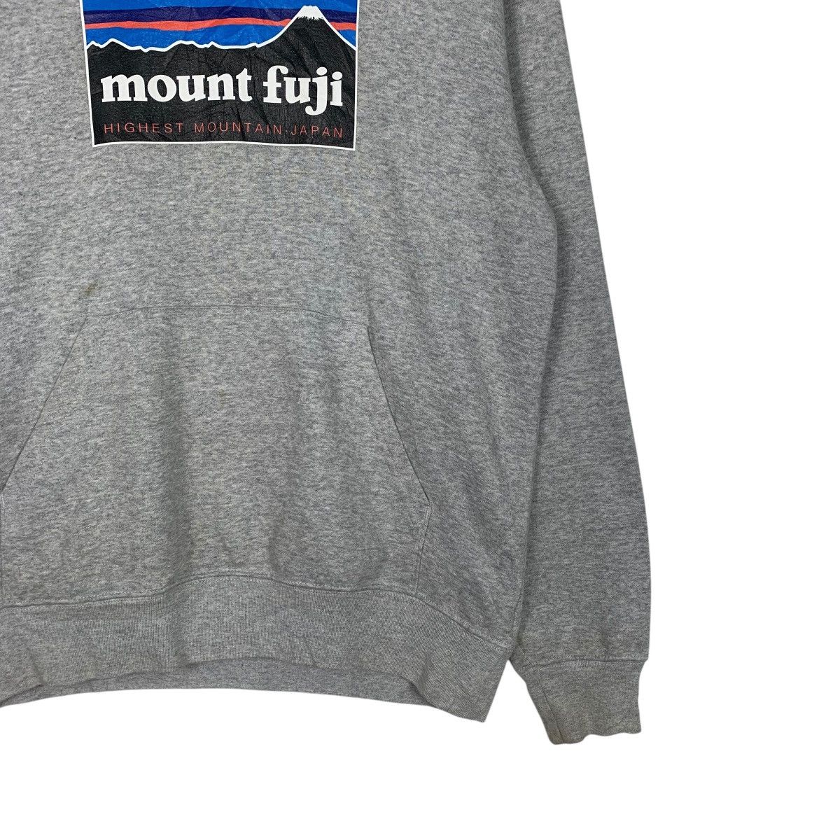 Japanese Brand Mount Fuji Big Logo Pullover Hoodie Size US L / EU 52-54 / 3 - 4 Thumbnail