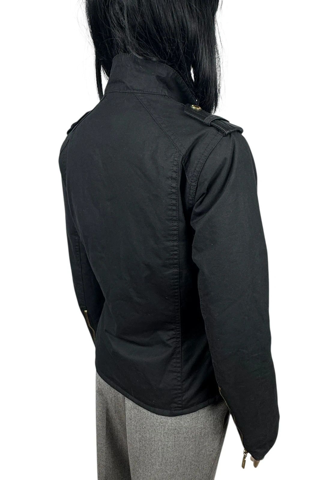 Barbour Barbour International Wax Asymmetrical Jacket Biker UK8 US4 Size S / US 4 / IT 40 - 11 Thumbnail
