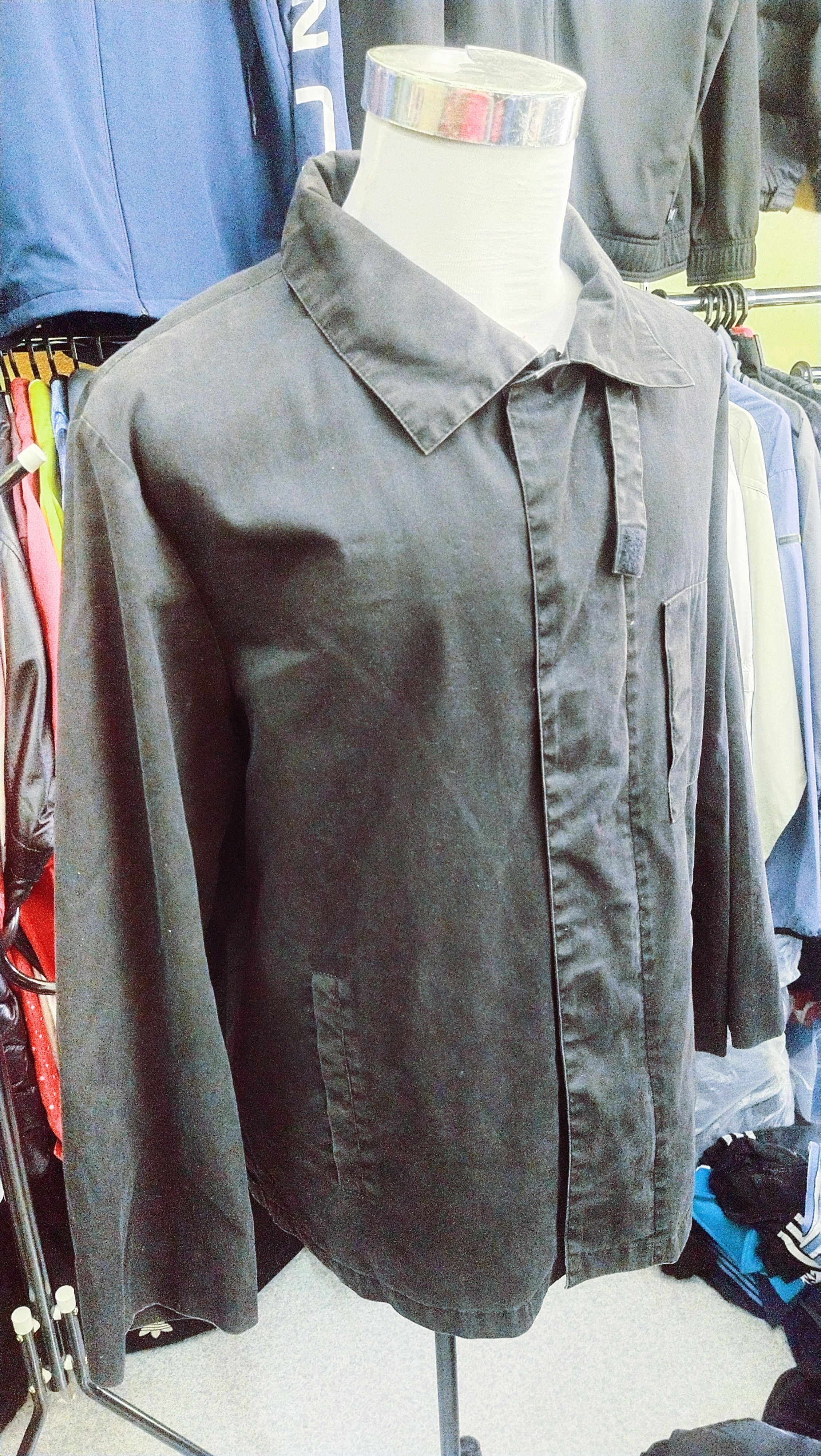 Calvin Klein × Designer × Vintage 🔥 Rare Calvin Klein Casual Zip Up Coat Jacket Size US L / EU 52-54 / 3 - 2 Thumbnail