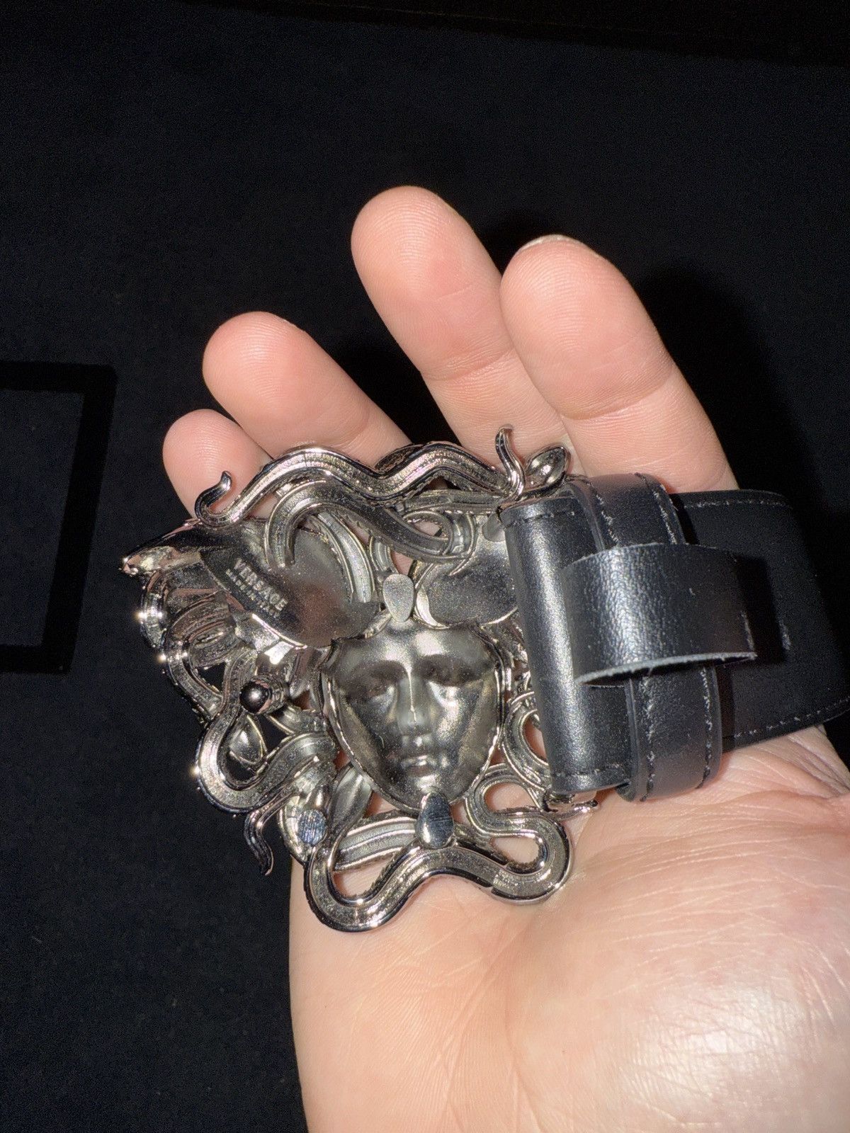 Versace Big Medusa Head Versace Belt Size 30 - 4 Thumbnail