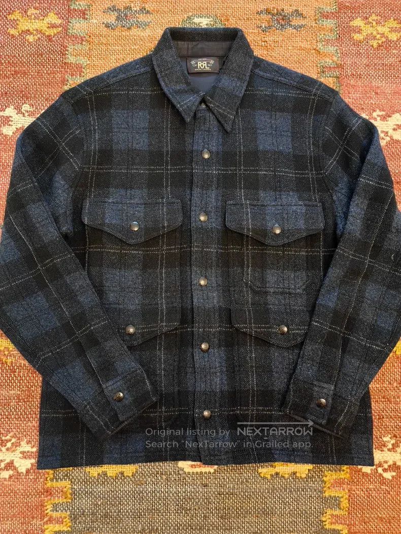 RRL Ralph Lauren RRL Ralph Lauren Hunter shirt sweater jacket Size US M / EU 48-50 / 2 - 1 Thumbnail