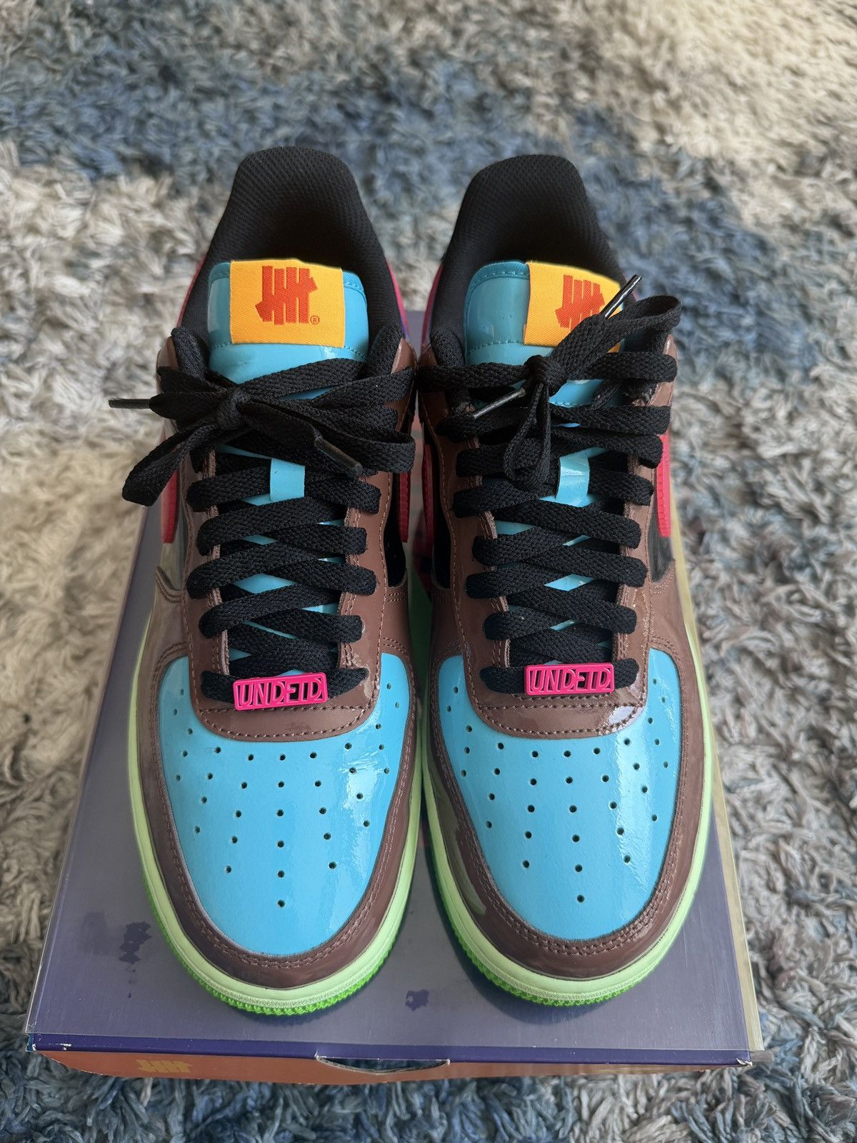 Nike × Undefeated Undefeated Nike Air Force 1 Size US 9 / EU 42 - 1 Thumbnail