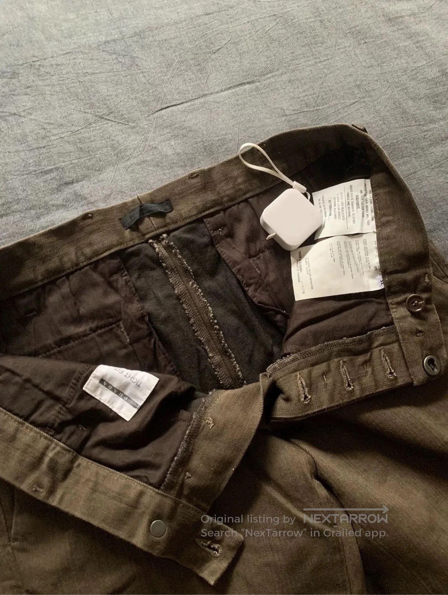 Prada Prada Cargo Casual Trousers. Size US 31 - 5 Thumbnail