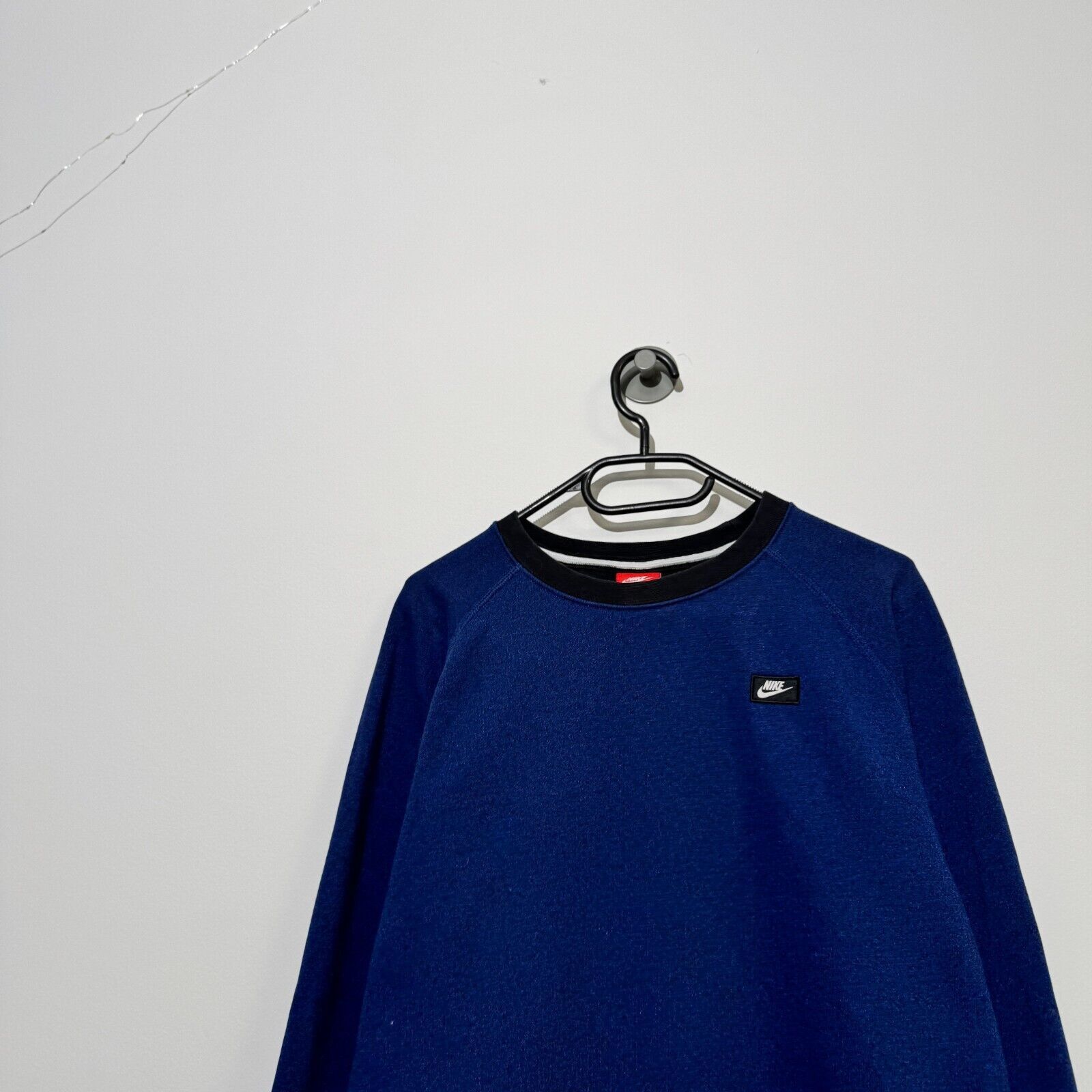Nike Vintage Nike Unisex Navy Blue Cotton Crewneck Size S Size US S / EU 44-46 / 1 - 5 Thumbnail