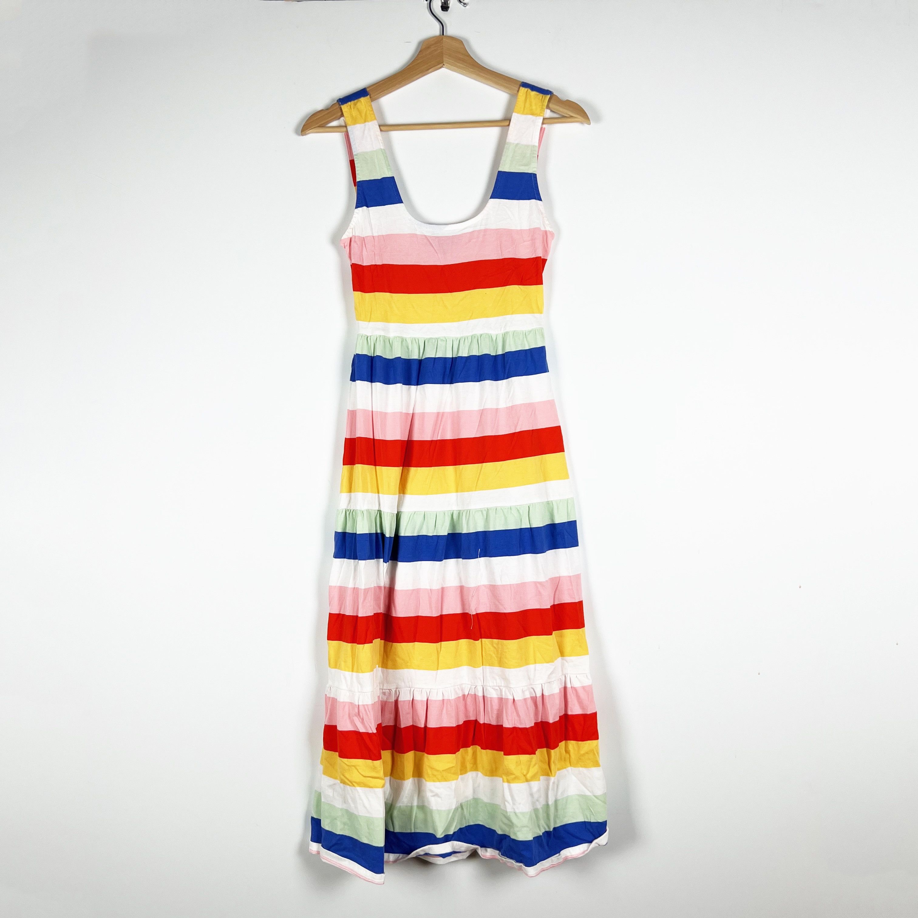 J.Crew J. Crew Tiered Knit Stretch Scoop Neck Maxi Size XXS / US 00 / IT 34 - 1 Thumbnail