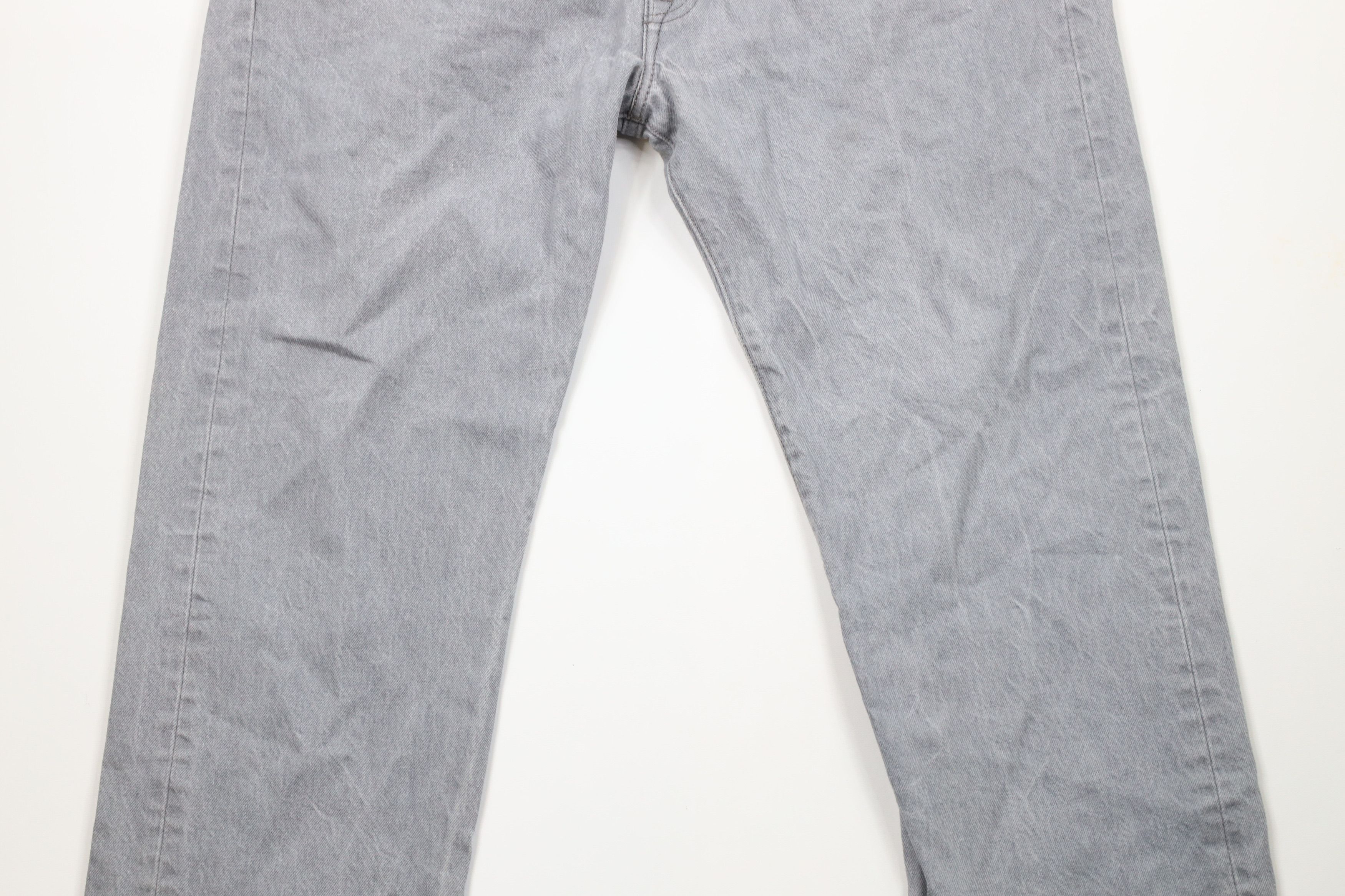 Levi's × Vintage Y2K Levis 501xx Original Fit Button Fly Denim Jeans Gray Size US 40 / EU 56 - 3 Thumbnail