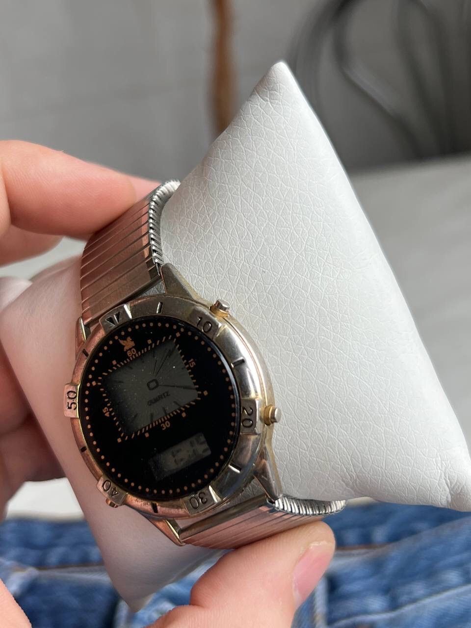 Japanese Brand × Vintage Vintage Double Digital Dial Japanese style futuristic Watch Size ONE SIZE - 7 Thumbnail