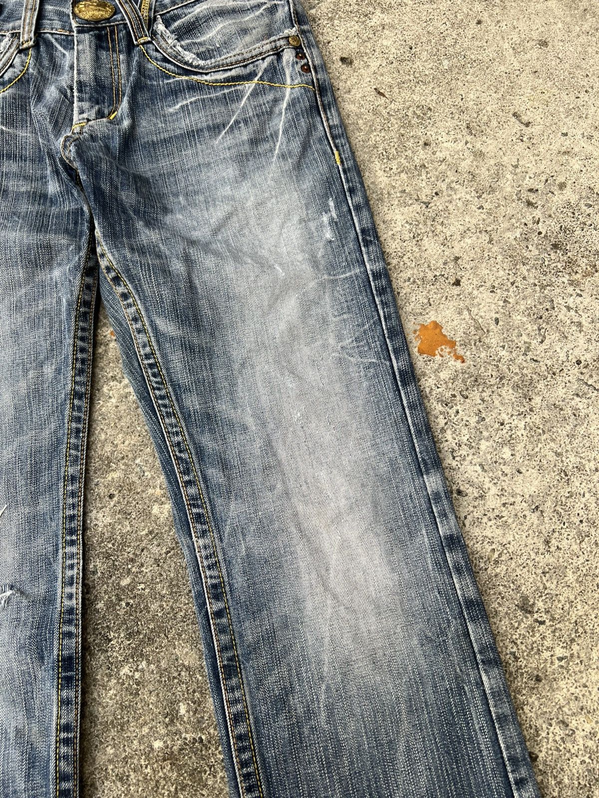 Japanese Brand 💥Studio RP Denim & Co Distress Jean Size US 29 - 10 Thumbnail