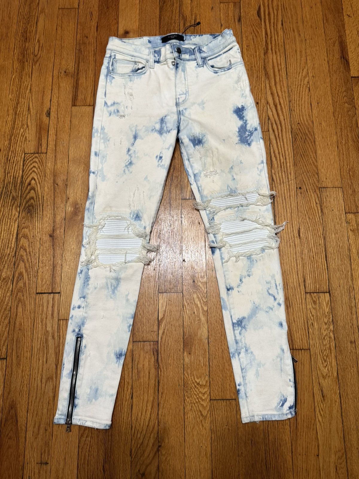 Amiri Amiri Bleached Mx1 Jeans Size 27 Size US 27 - 1 Thumbnail