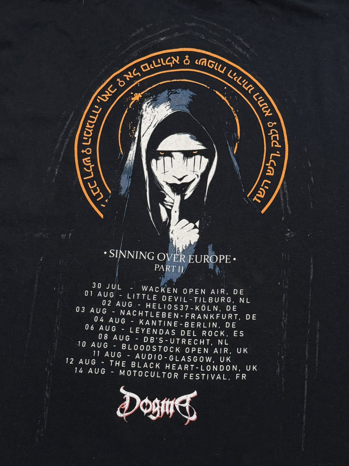 Band Tees 🔷Official Dogma Y2K Band T-shirt - Rare Graphic Print🔷 Size US XXL / EU 58 / 5 - 4 Thumbnail