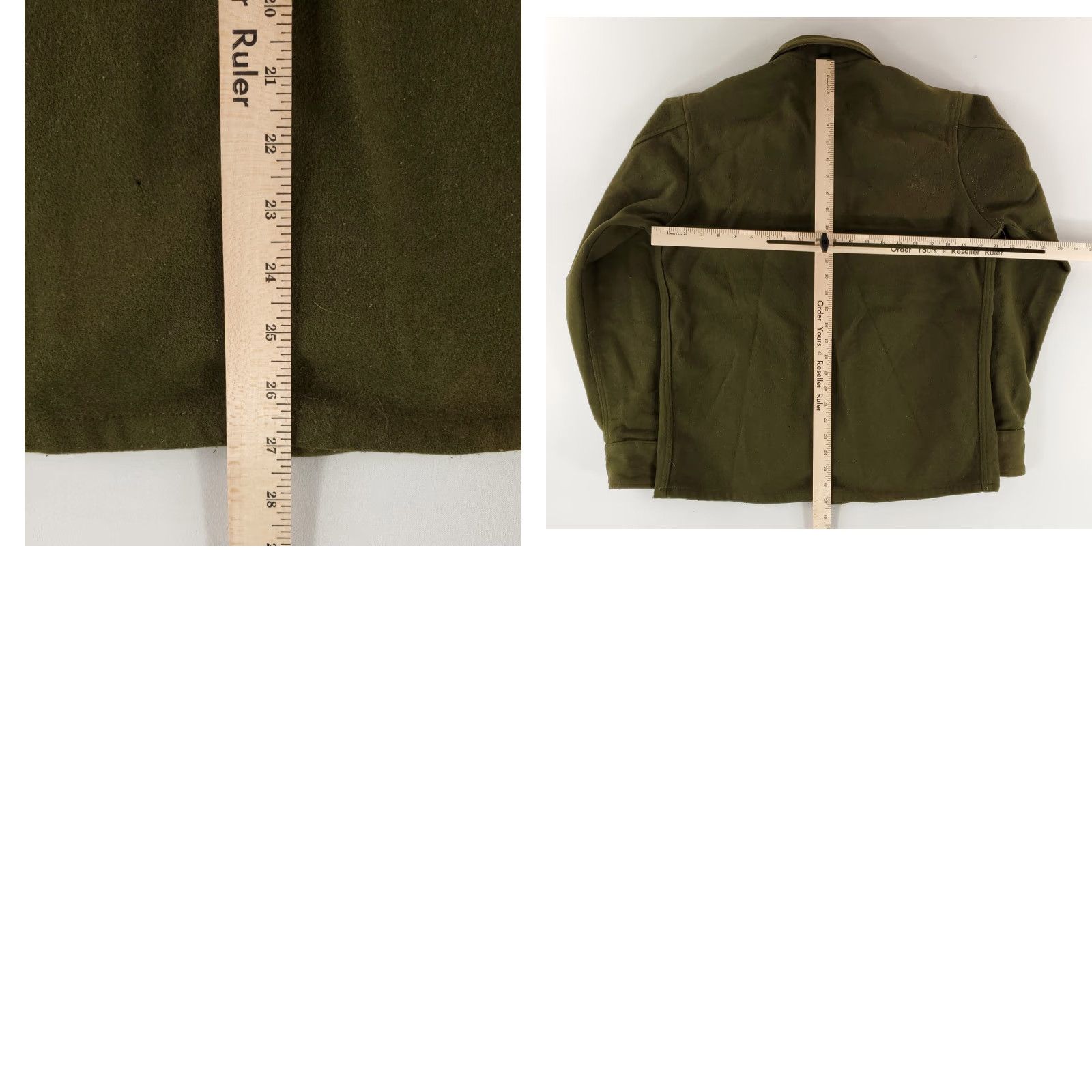 Vintage VINTAGE US Army Field Shirt Cold Weather Wool Nylon Blend Green Mens M Long Sleeve Mens Shirt Size US M / EU 48-50 / 2 - 8 Thumbnail
