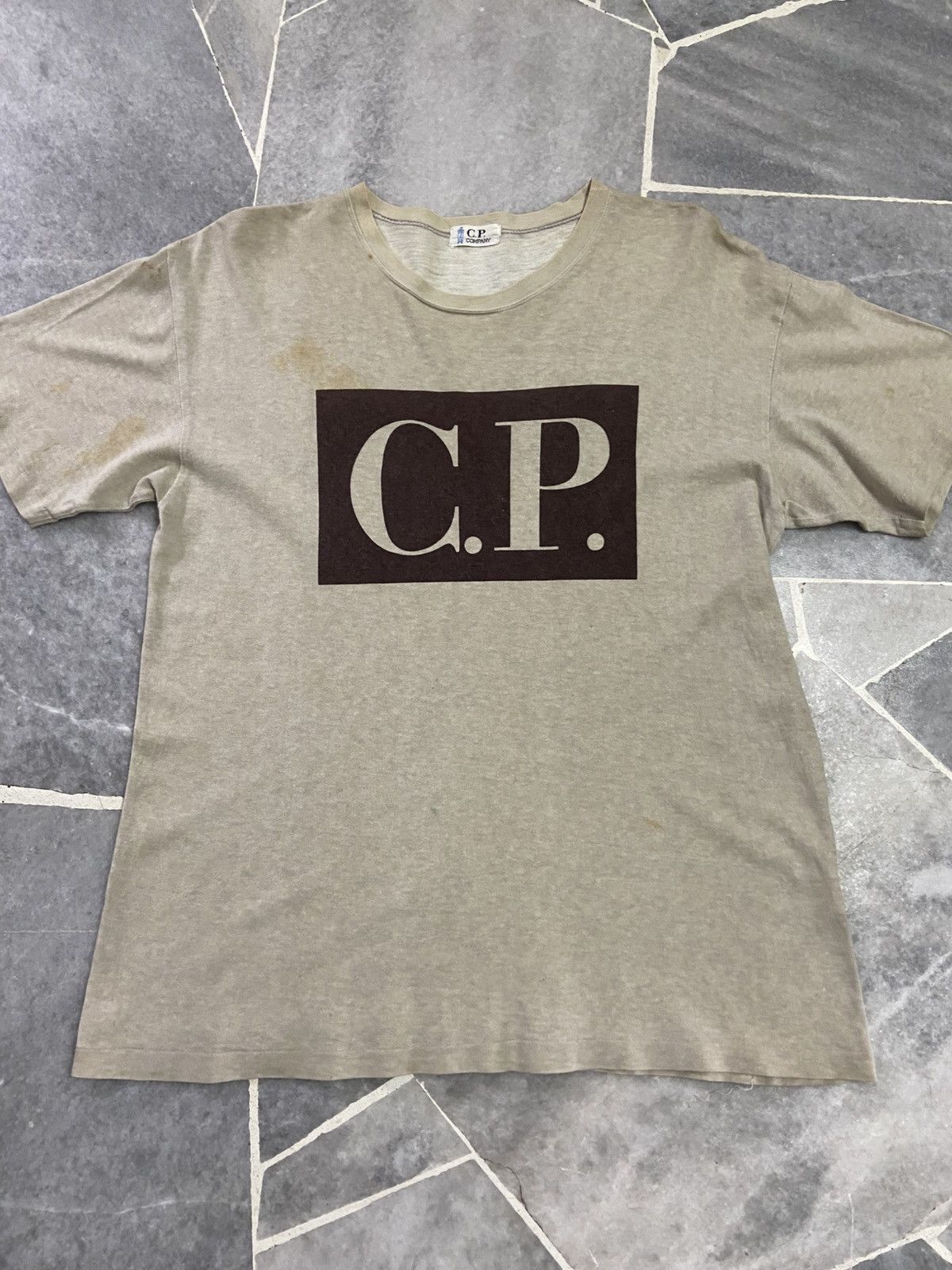 C.P. Company C.P. COMPANY Box Logo Tee Size US M / EU 48-50 / 2 - 8 Thumbnail