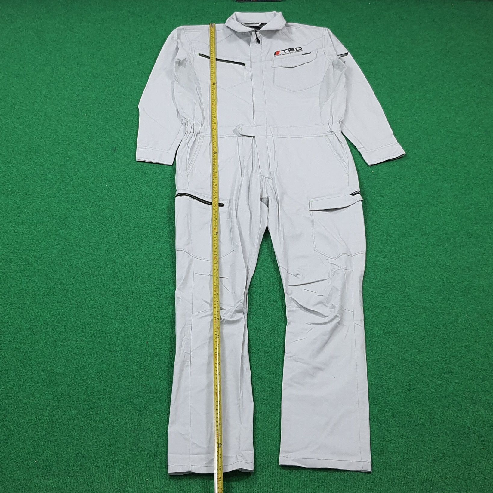Japanese Brand Vintage TRD Toyota Motorsports Custom Coverall C286N17 Size US M / EU 48-50 / 2 - 5 Thumbnail