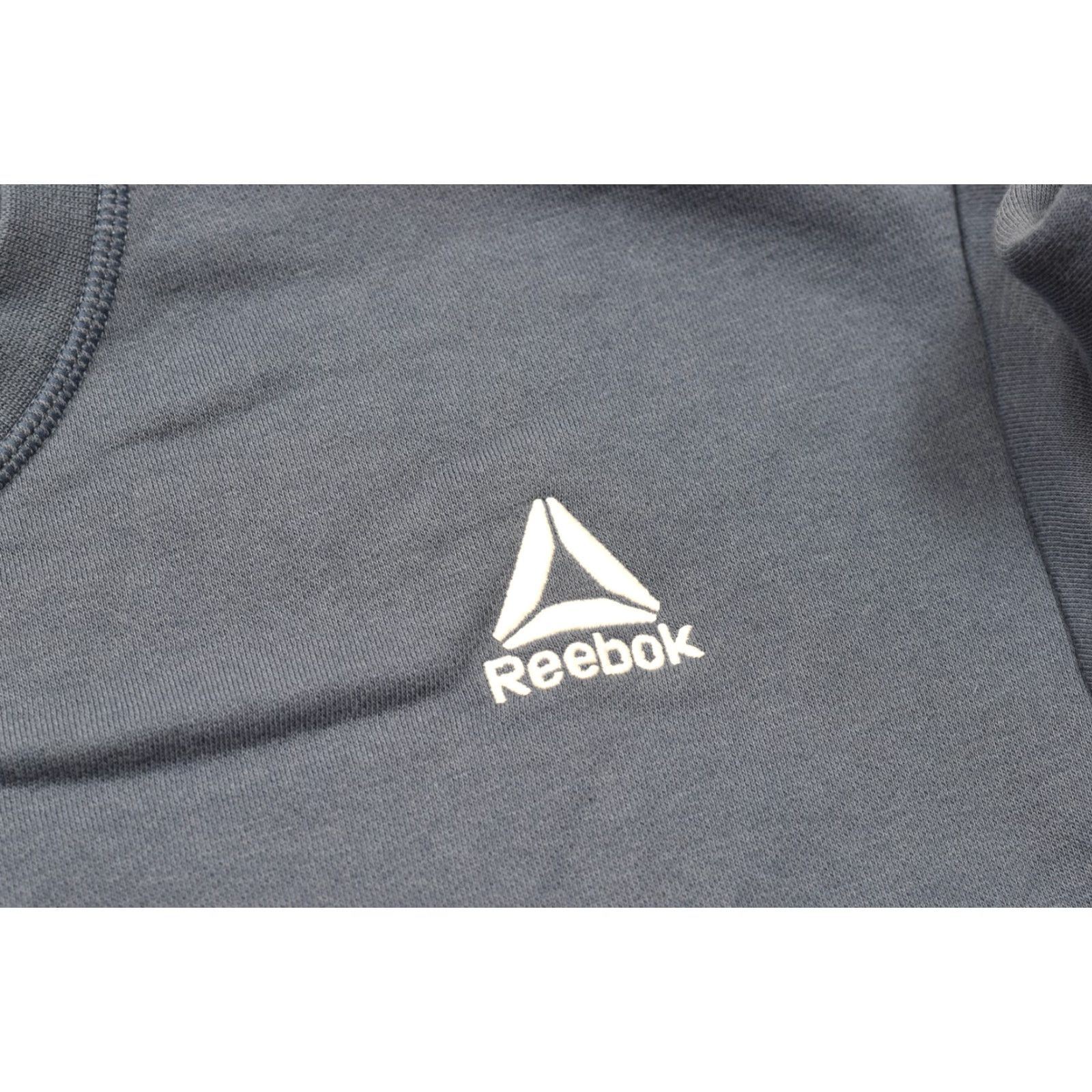 Reebok Reebok Men's 3XL Dark Denim Blue CVC Fleece Crewneck Sweatshirt NWT Pullover Sweatshirt Logo Regular Fit Men Blue 3XL Size US XXL / EU 58 / 5 - 7 Thumbnail