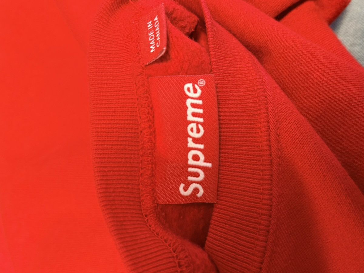 Supreme Supreme small box logo Crewneck Size US L / EU 52-54 / 3 - 3 Thumbnail