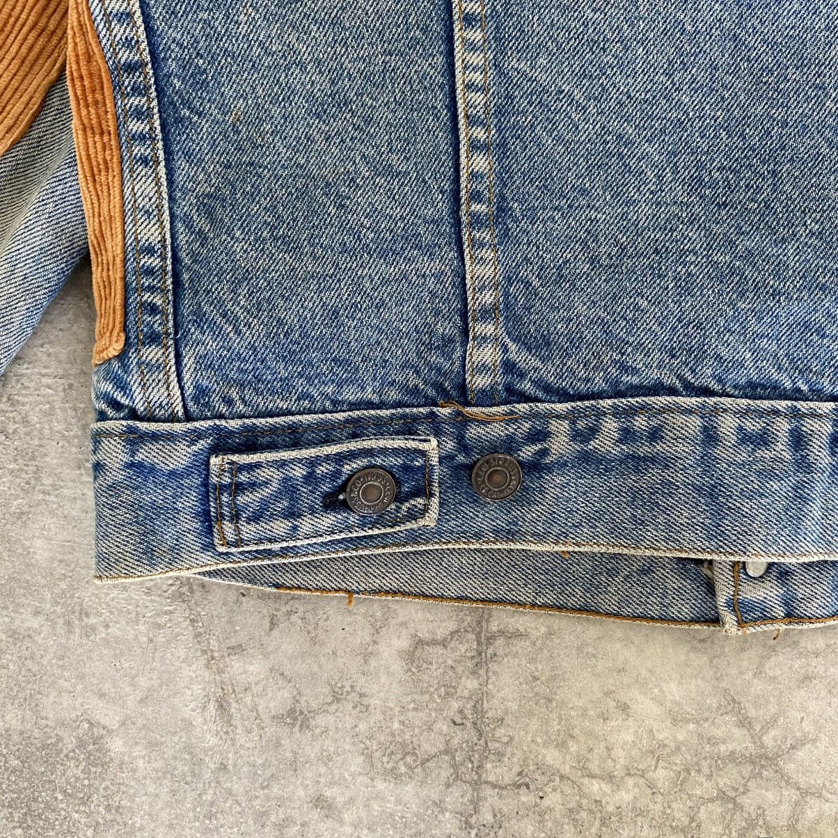 Sonic Lab 80’s Levis X Sonic Lab Reconstructed Panel Trucker Jacket Size US M / EU 48-50 / 2 - 18 Thumbnail
