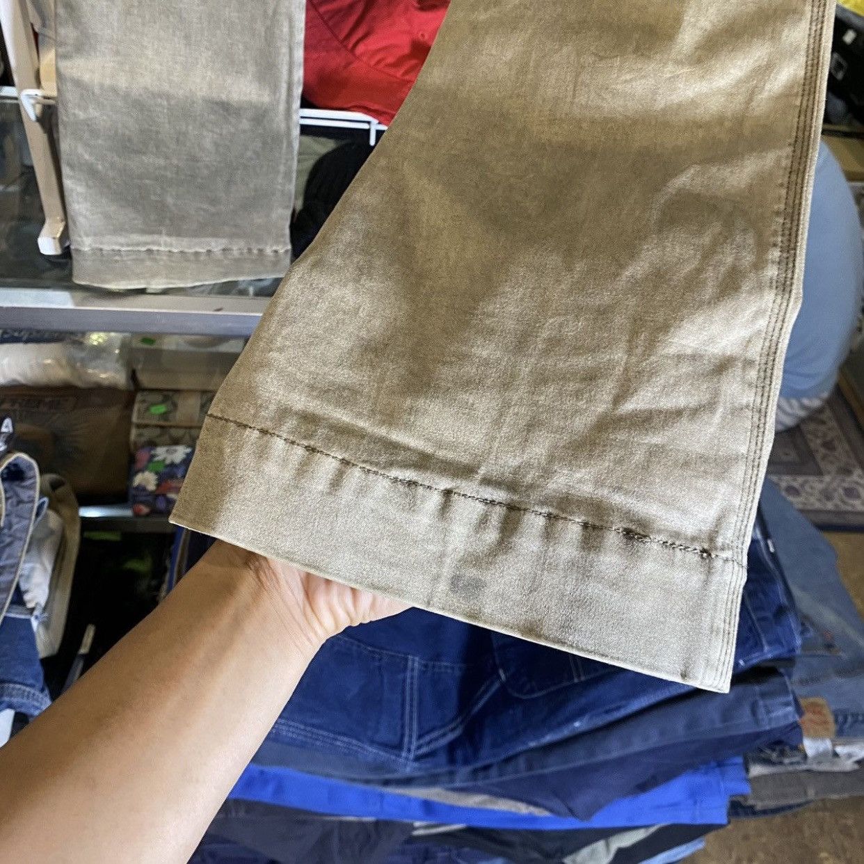 Tete Homme TETE HOMME DOUBLE KNEE CARGO PANTS Size US 29 - 14 Thumbnail
