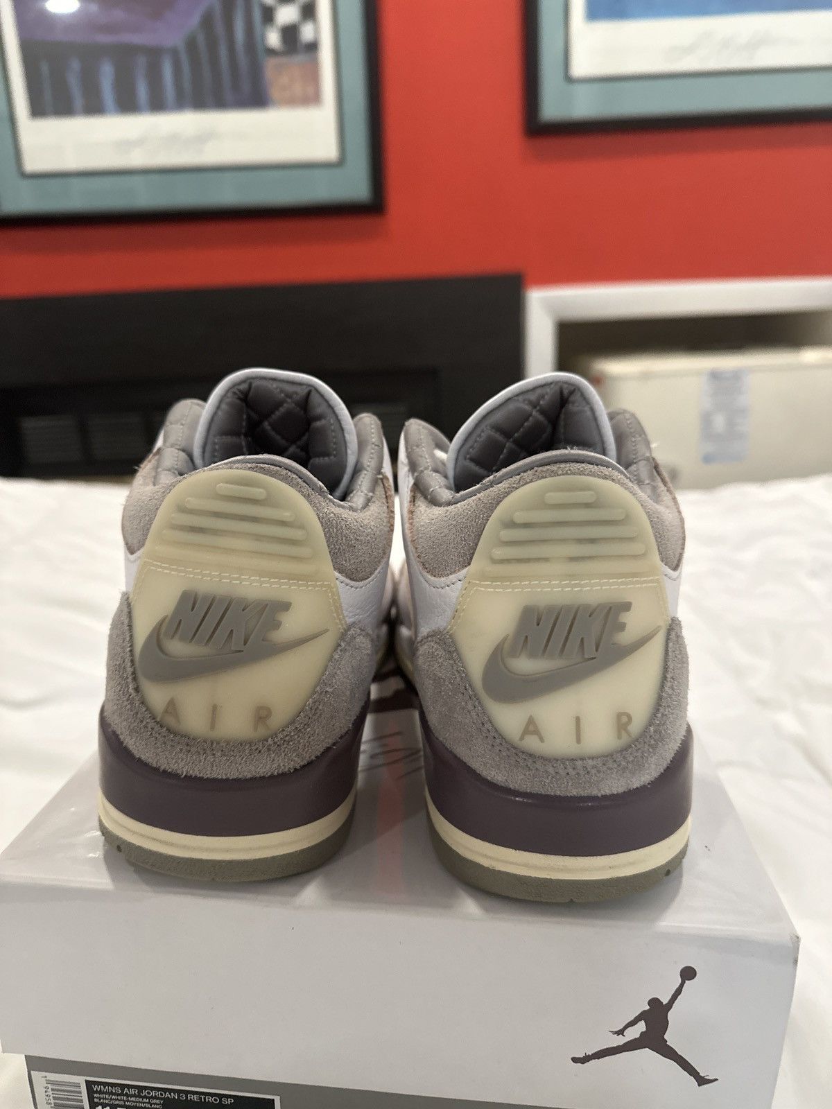 A Ma Maniere × Jordan Brand × Nike Air Jordan 3 A Ma Maniere retro Size US 10.5 / EU 43-44 - 4 Thumbnail