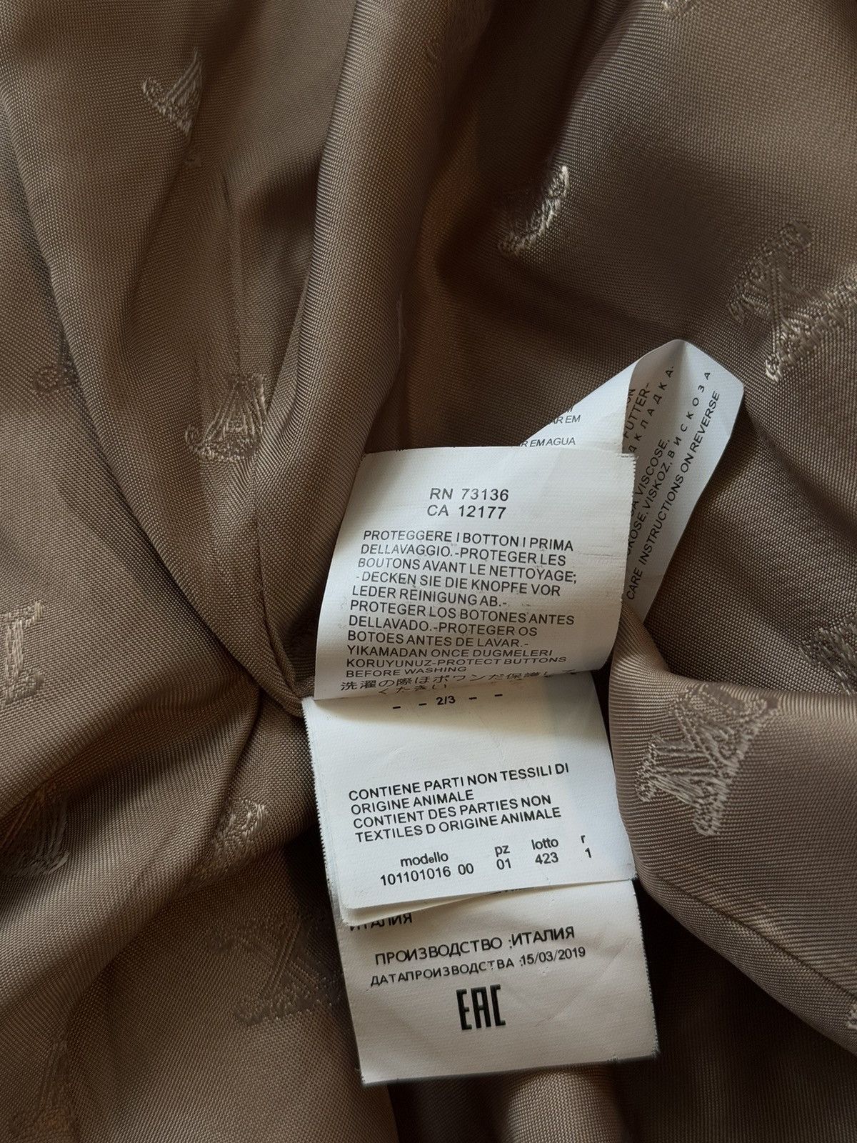 Designer × Max Mara × Weekend Max Mara Max Mara A/W 2019 camel wool blend teddy bear style coat Size S / US 4 / IT 40 - 16 Thumbnail