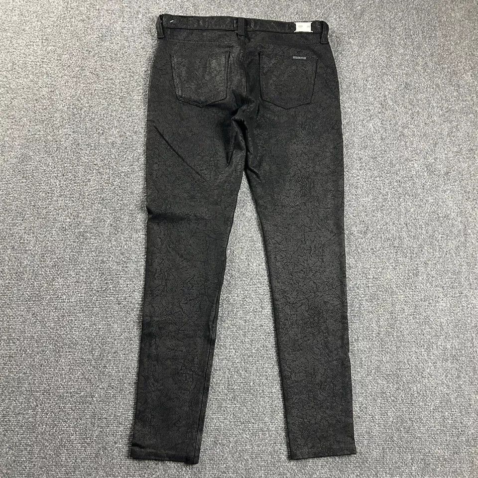 Hudson Hudson Jeans Womens 28 Black Mid Rise Nico Super Skinny Size 28" / US 6 / IT 42 - 5 Thumbnail