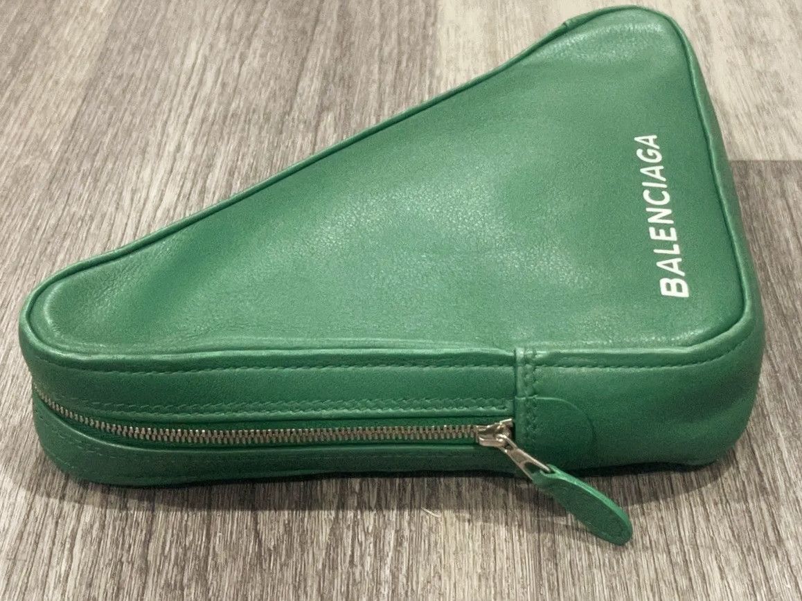 Balenciaga Balenciaga leather triangle logo clutch Size ONE SIZE - 4 Thumbnail