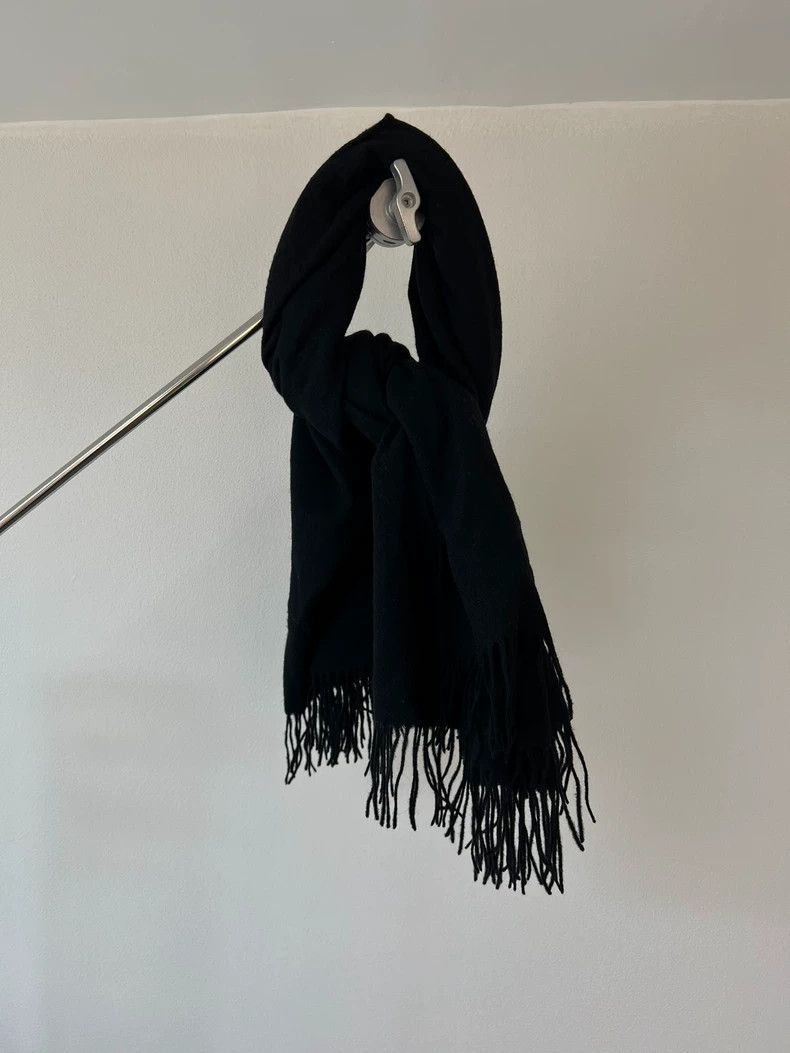 yohji yamamoto 24aw wool dual purpose scarf 2506-Nextarrow