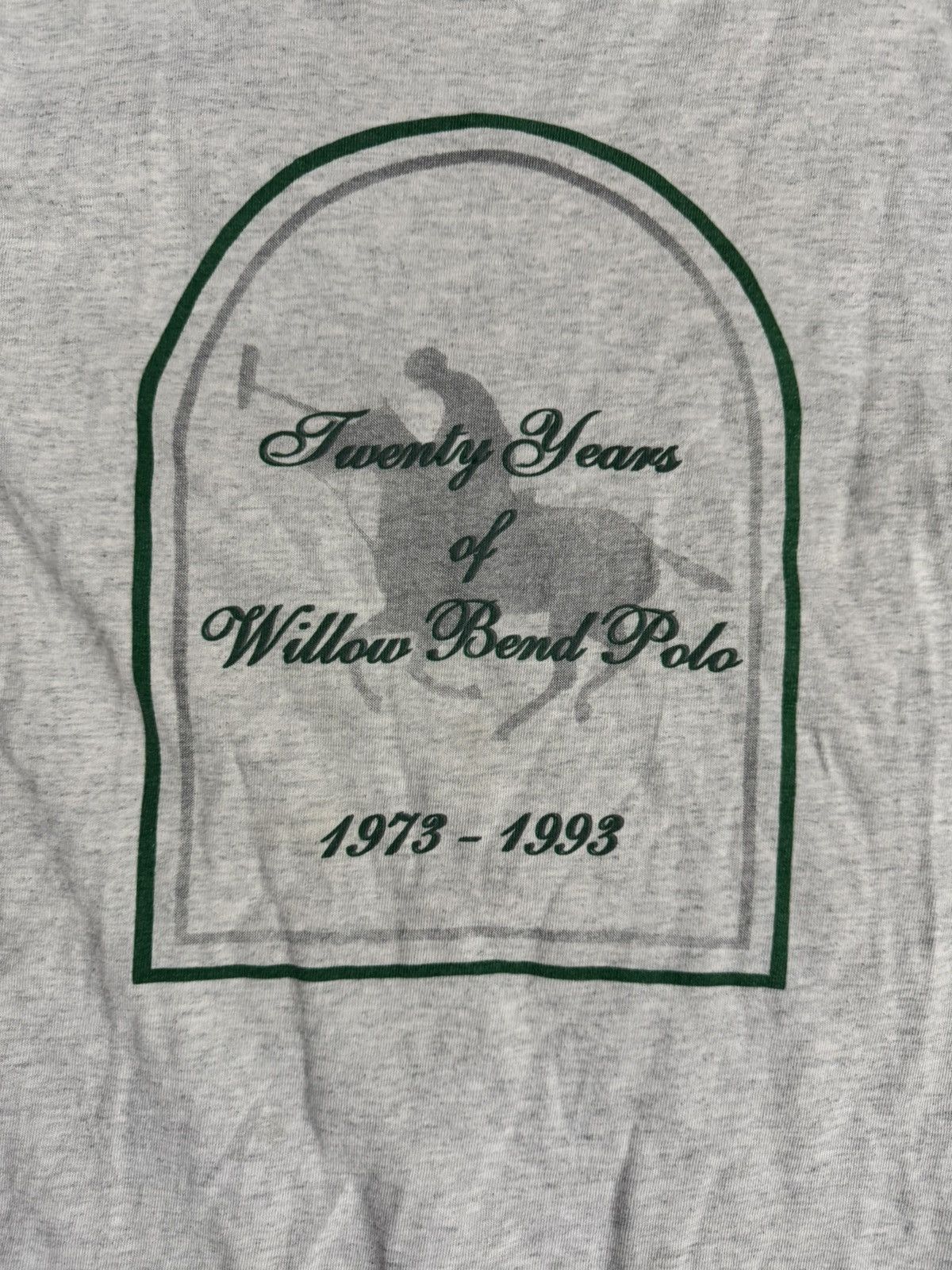Vintage Vintage Twenty Years of Willow Bend Polo Ringer Tee Size US XL / EU 56 / 4 - 2 Thumbnail