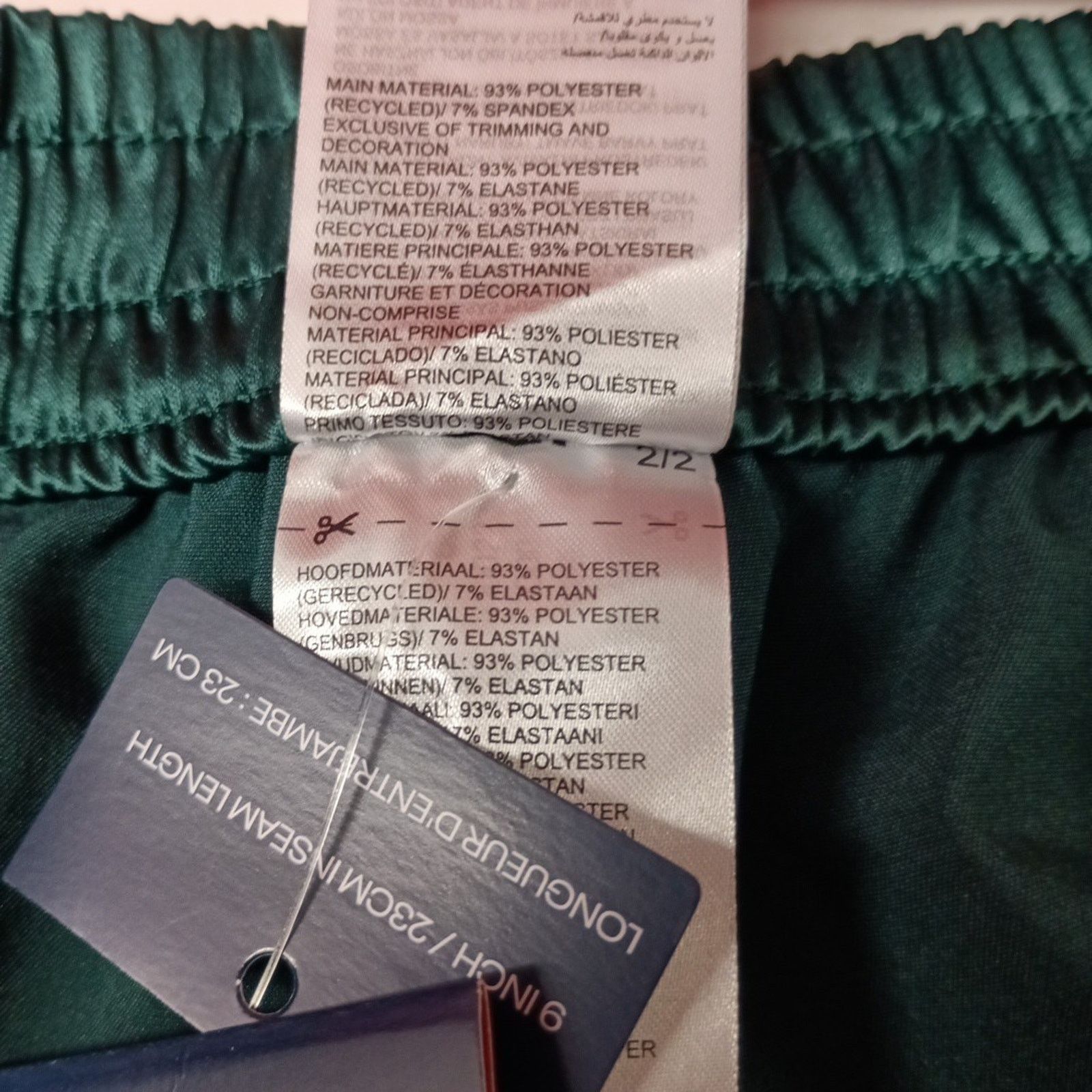 Reebok Reebok Men's Satin Mesh Basketball Shorts 2XL Green Pull On Size US 38 / EU 54 - 5 Thumbnail