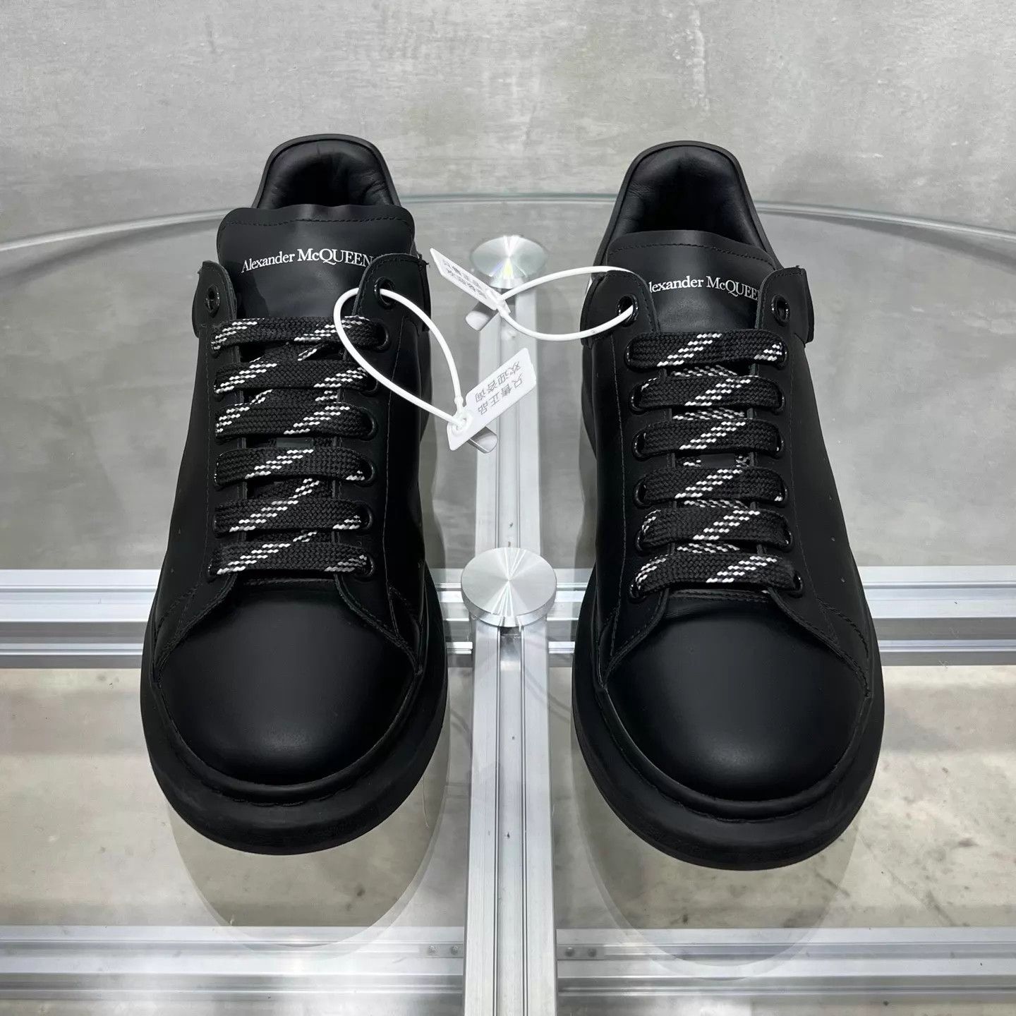 Alexander McQueen Alexander McQueen Black & White Sneakers Size 41 Size US 8 / EU 41 - 1 Thumbnail