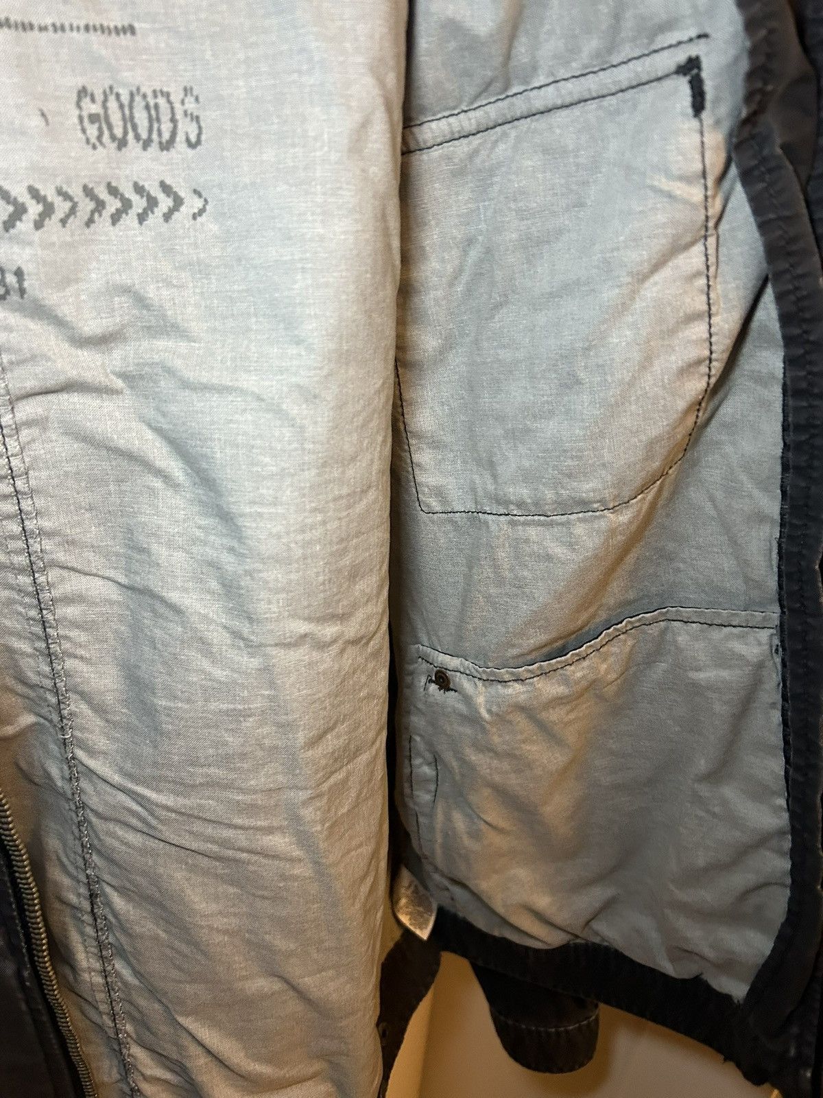 Guess Vintage Guess Jeans USA “margelia” stitch tag zip up jacket Size US L / EU 52-54 / 3 - 12 Thumbnail