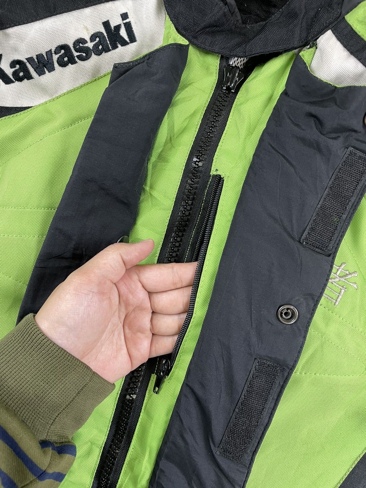 ICON Motorsports Vintage Kawasaki Ninja Motor Racing Bikers Jacket Size US M / EU 48-50 / 2 - 11 Thumbnail
