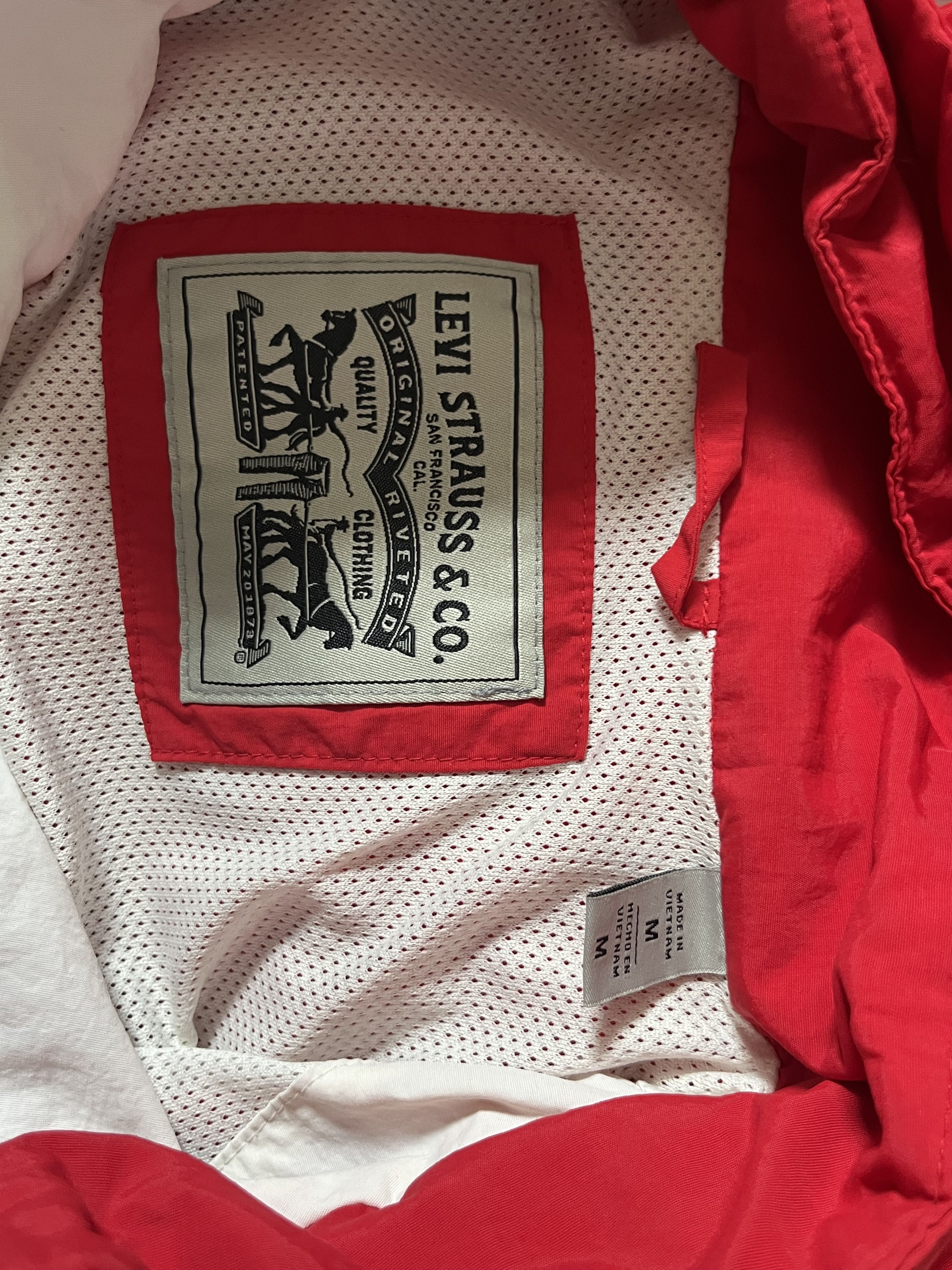 Levi's Vintage Clothing × Vintage Vintage Levis Windbreaker Jacket Size US M / EU 48-50 / 2 - 6 Thumbnail