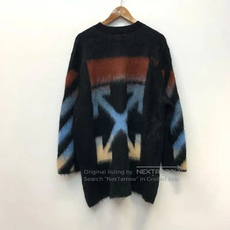 Off-White Off-White Black Wool Sweater for Women . Size L / US 10 / IT 46 - 2 Thumbnail