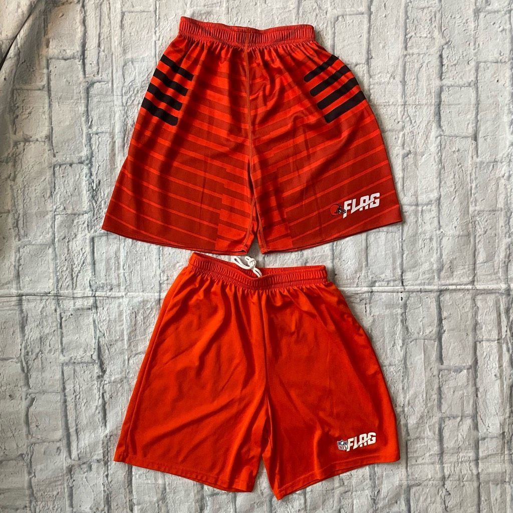 Augusta Sportswear Augusta men S 2 shorts bundle flag football Cleveland Browns Size US 30 / EU 46 - 1 Thumbnail