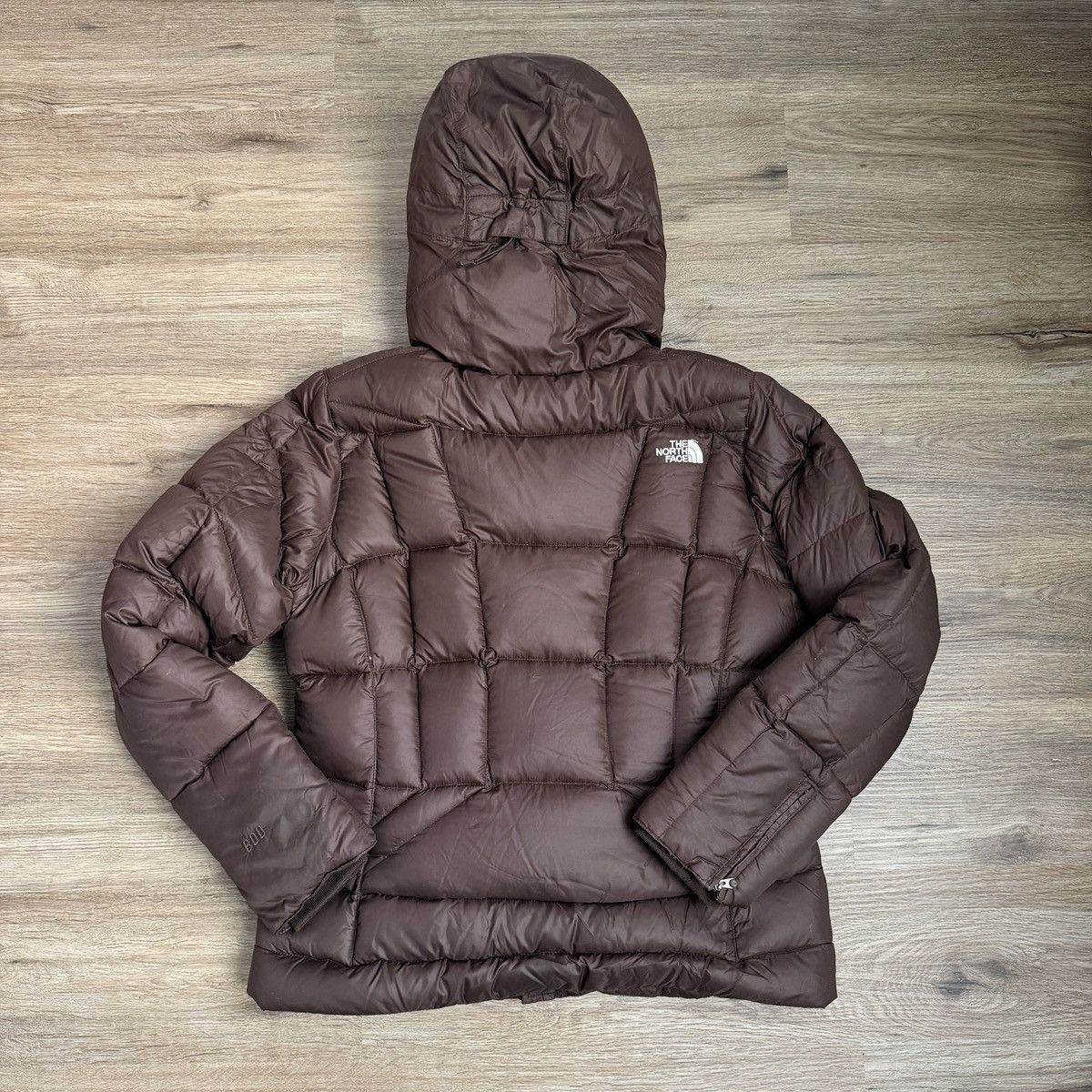 The North Face Brown The North Face 600 Hooded Puffer Jacket Ski Snow Size M / US 6-8 / IT 42-44 - 10 Thumbnail
