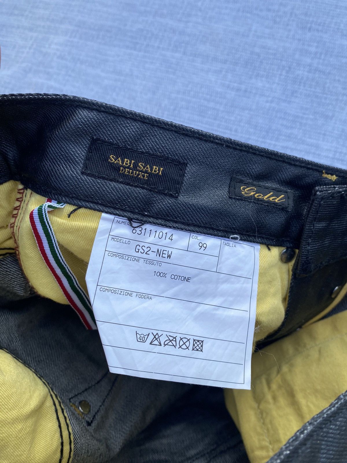 Japanese Brand sabi sabi deluxe wax jeans Size US 32 / EU 48 - 8 Thumbnail