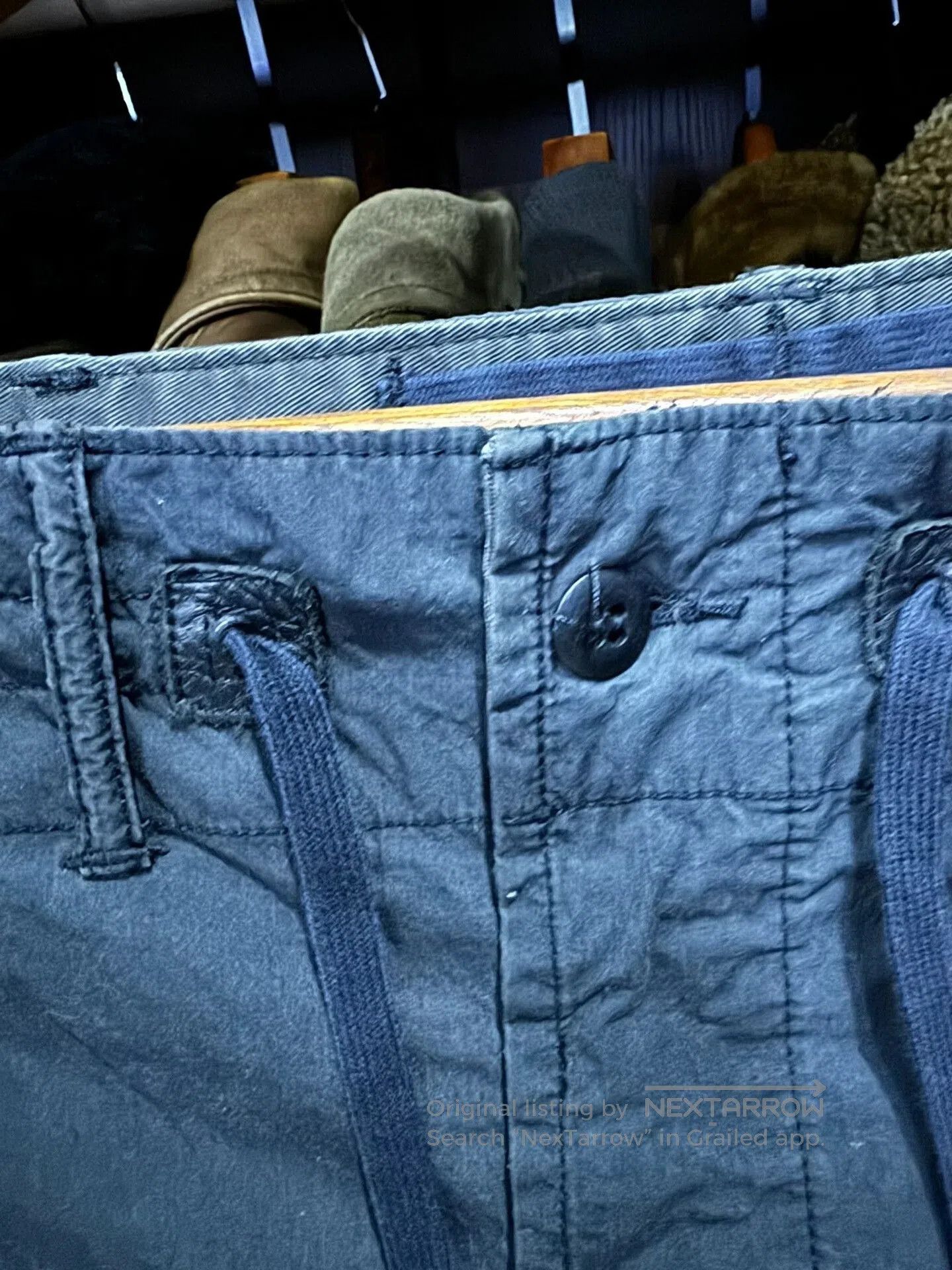 RRL Ralph Lauren RRL Lightweight Black Cargo Pants. Size US 32 / EU 48 - 3 Thumbnail