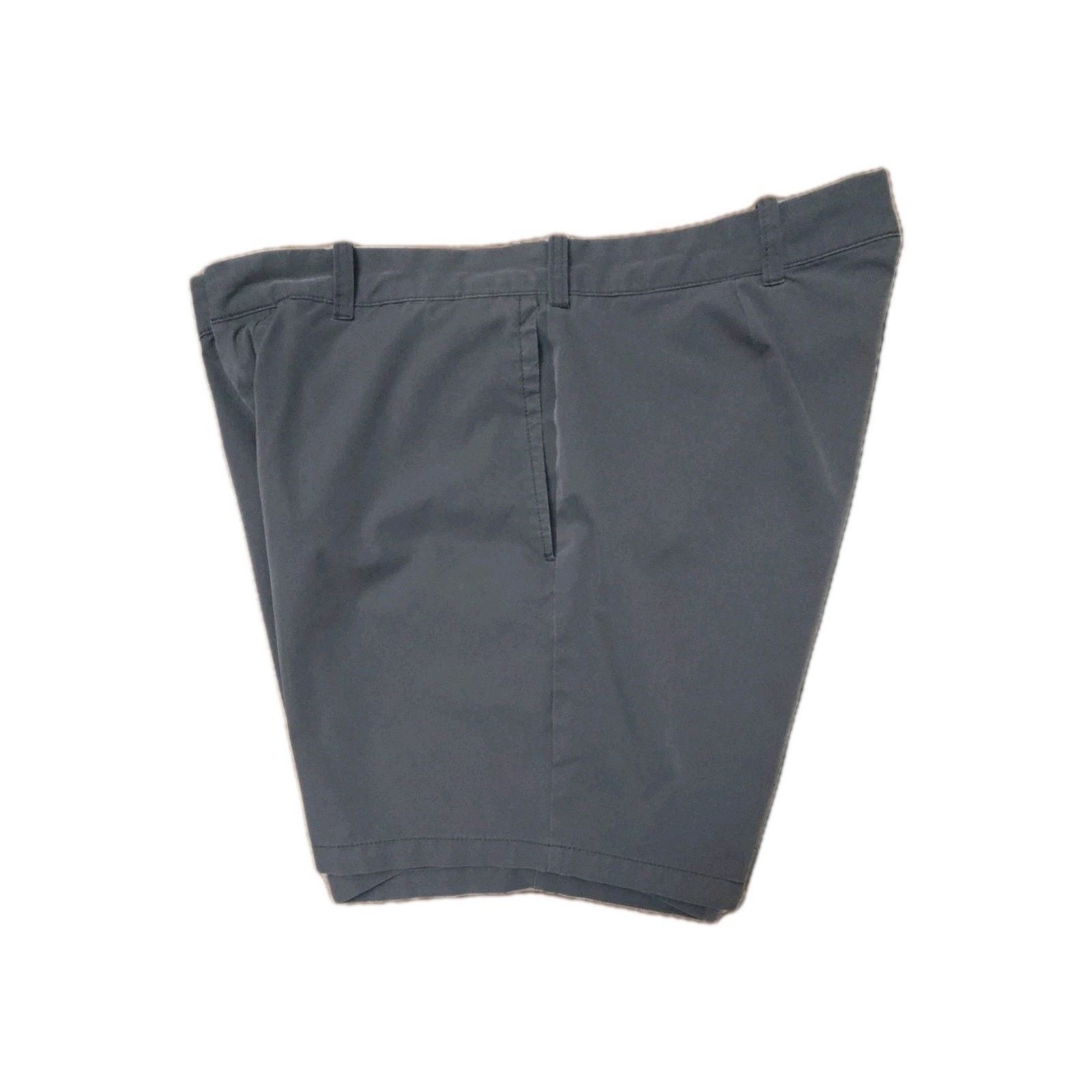 J.Crew J.Crew Mens 7" Inseam Shorts Casual Flat Front Gray Chino 35 Size US 35 - 3 Thumbnail