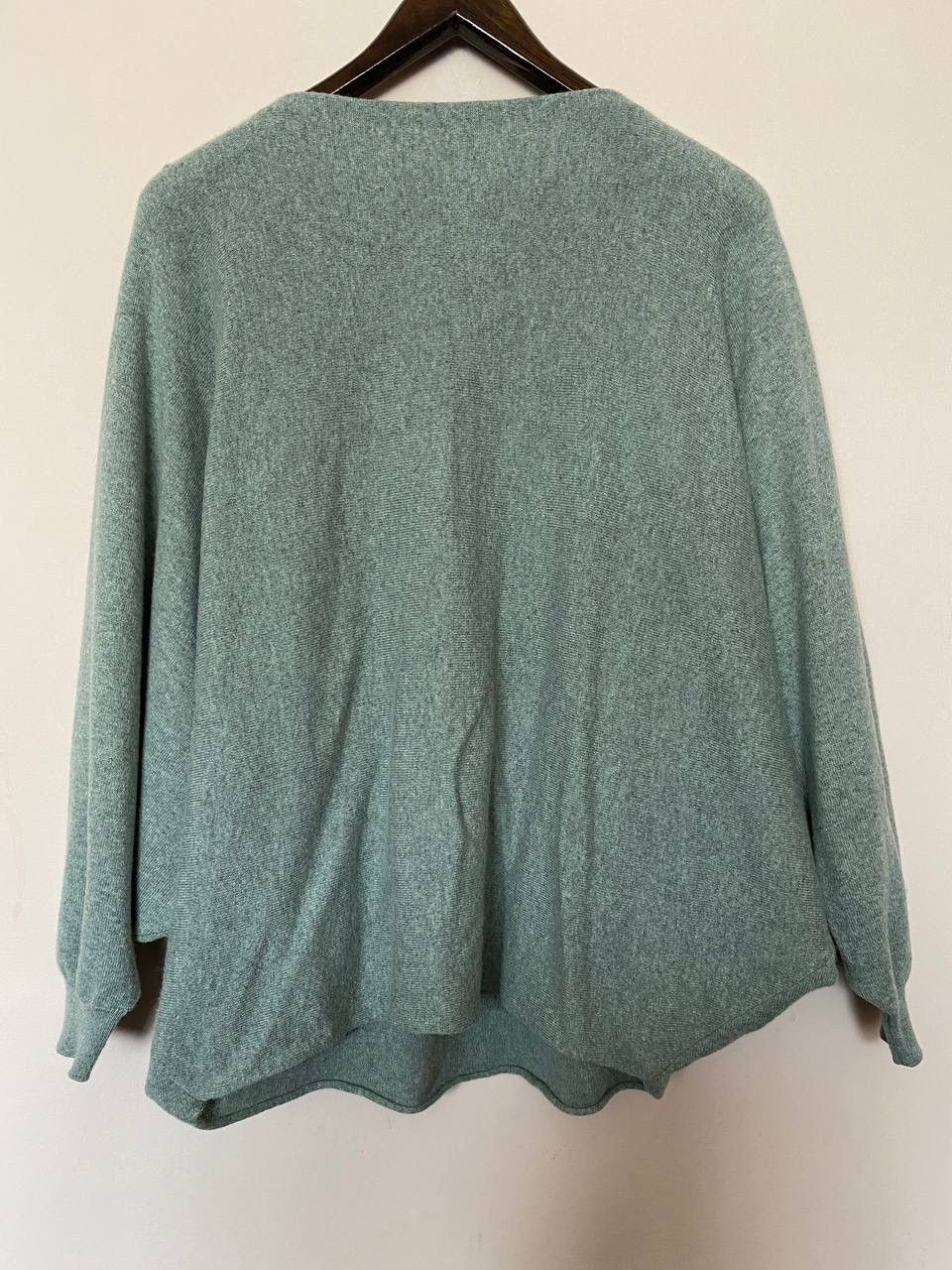 Hermes Hermes Green batwing cashmere knitted sweater top Size S / US 4 / IT 40 - 9 Thumbnail