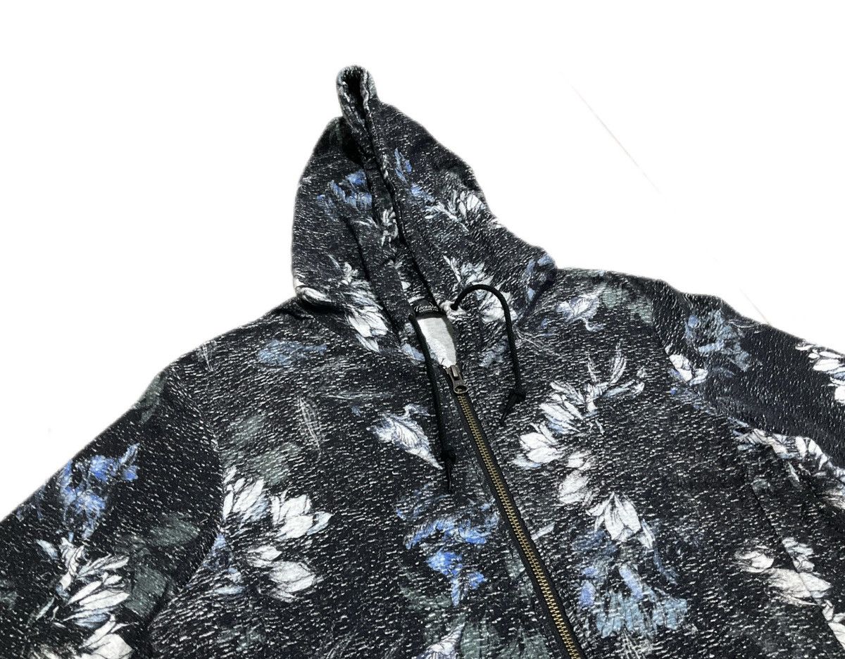 Tornado Mart 🔥Y2K Archived Tornado Mart Knit Hoodie Floral Printed Size US M / EU 48-50 / 2 - 2 Thumbnail