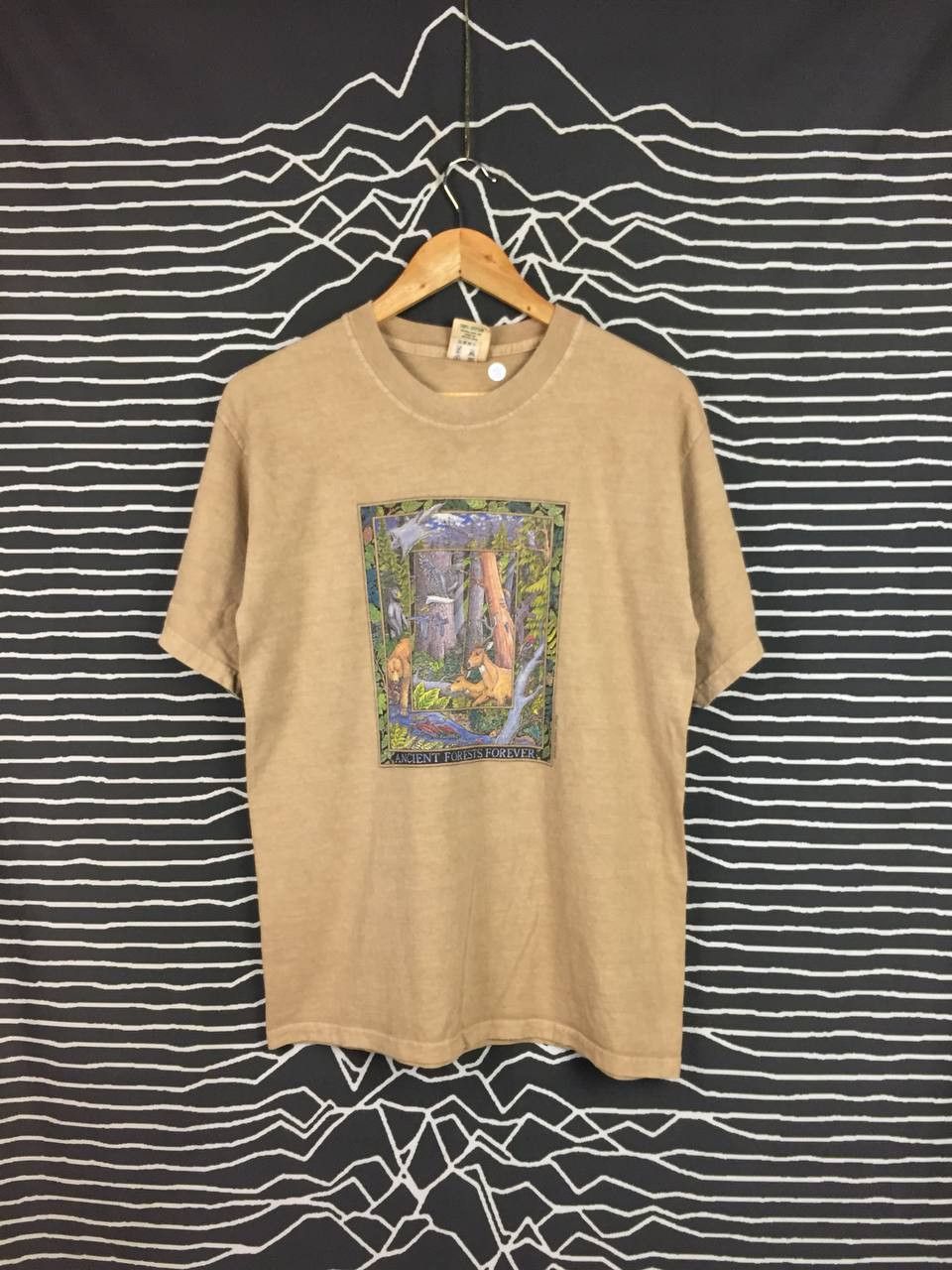 Vintage Vtg 90s Earth Creations Ancient Forests Forever Tee Size US M / EU 48-50 / 2 - 1 Thumbnail