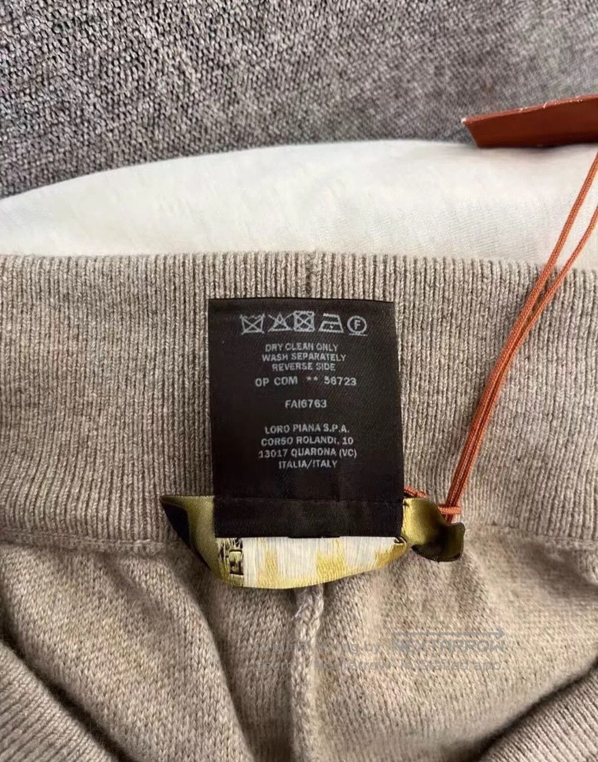 Loro Piana Loro Piana Classic Cashmere Straight Pants. Size 39" - 6 Thumbnail