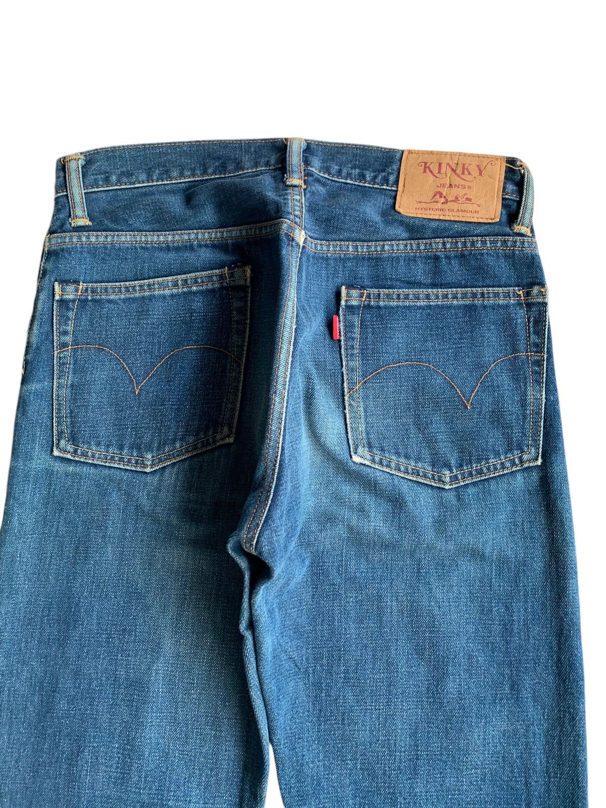Hysteric Glamour × Jean Vintage Hysteric Glamour kinky Punk Style Selvedge Denim🎌☠️ Size US 29 - 7 Thumbnail